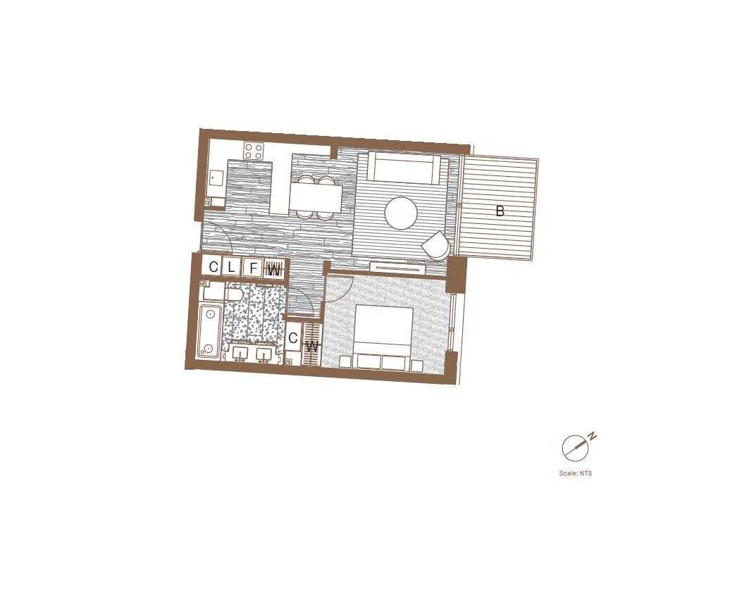 G28  Legacy Building 1, Viaduct Gardens, London floorplan