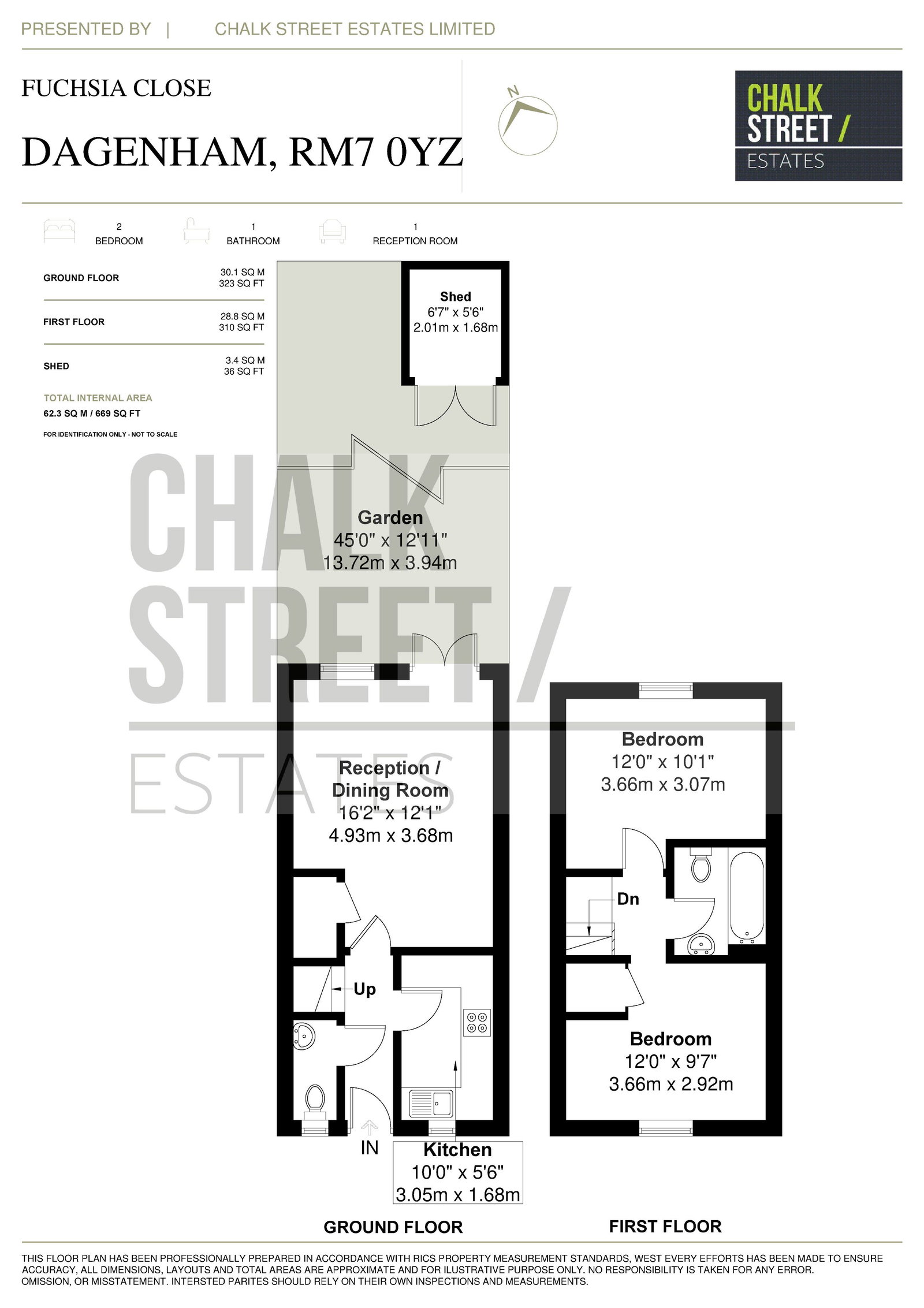 33, Fuchsia Close, Romford floorplan