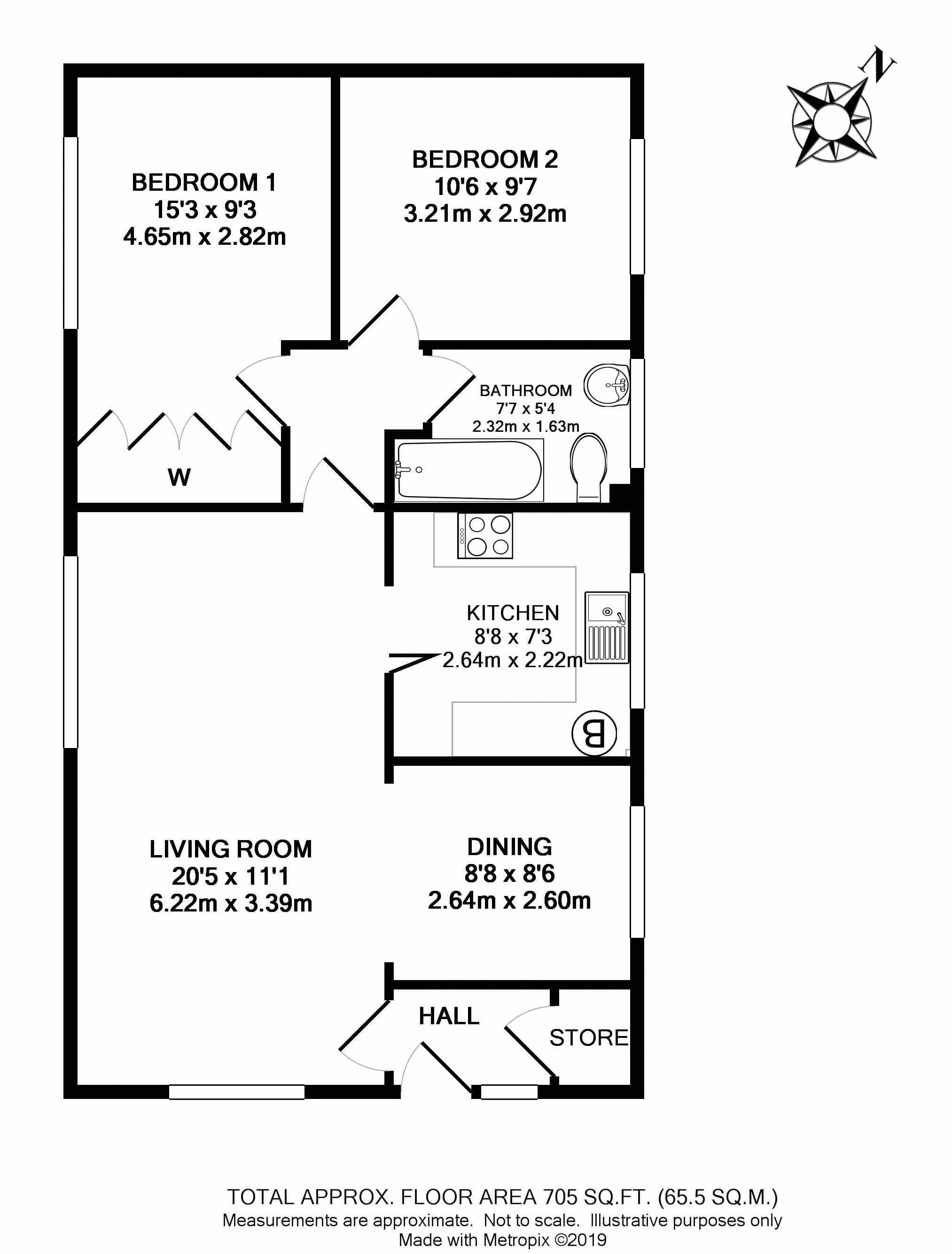 2 Bedrooms Flat for sale in Holmoak Walk, Hazlemere, High Wycombe HP15