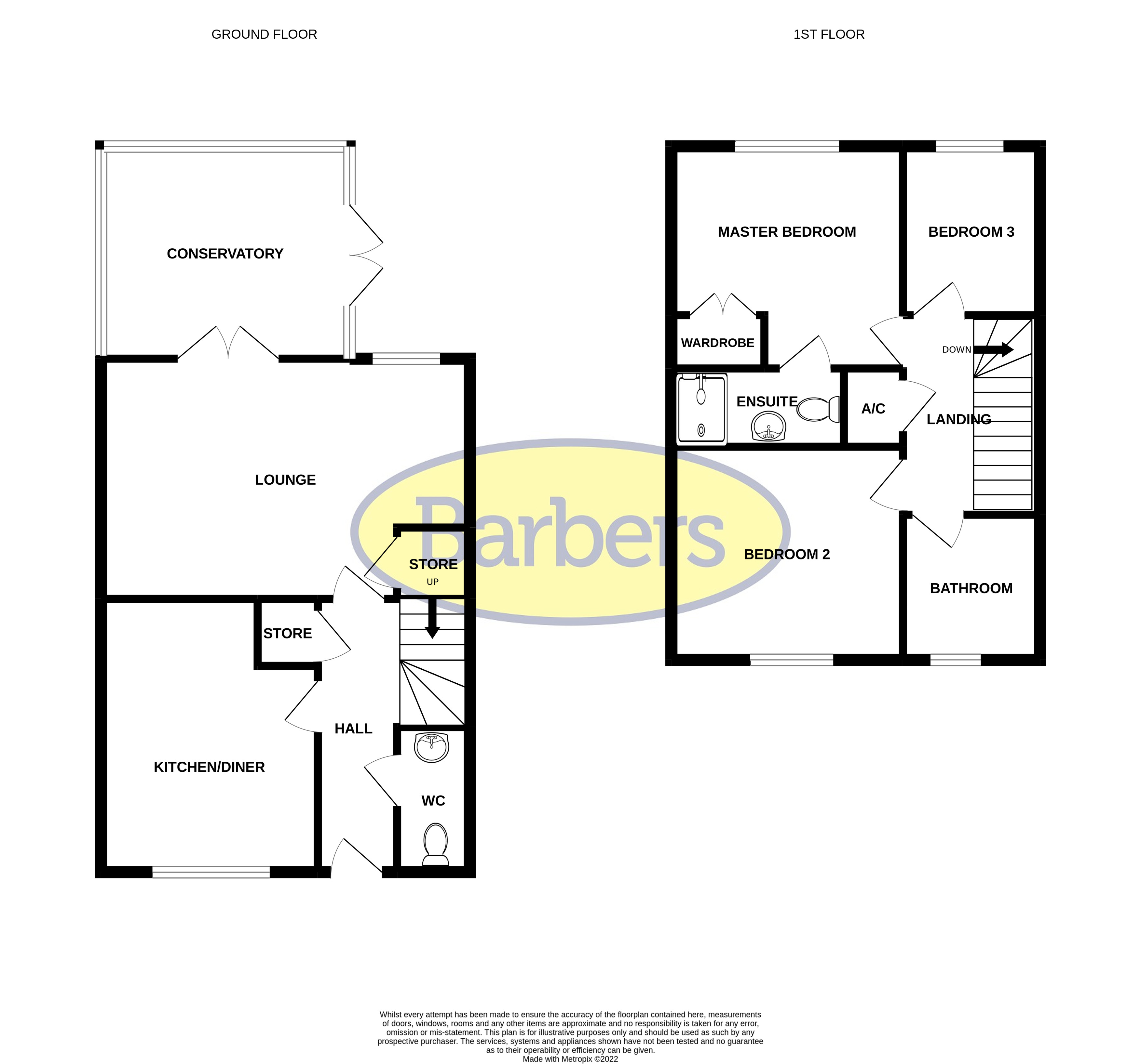 10, The Croft, Whitchurch floorplan