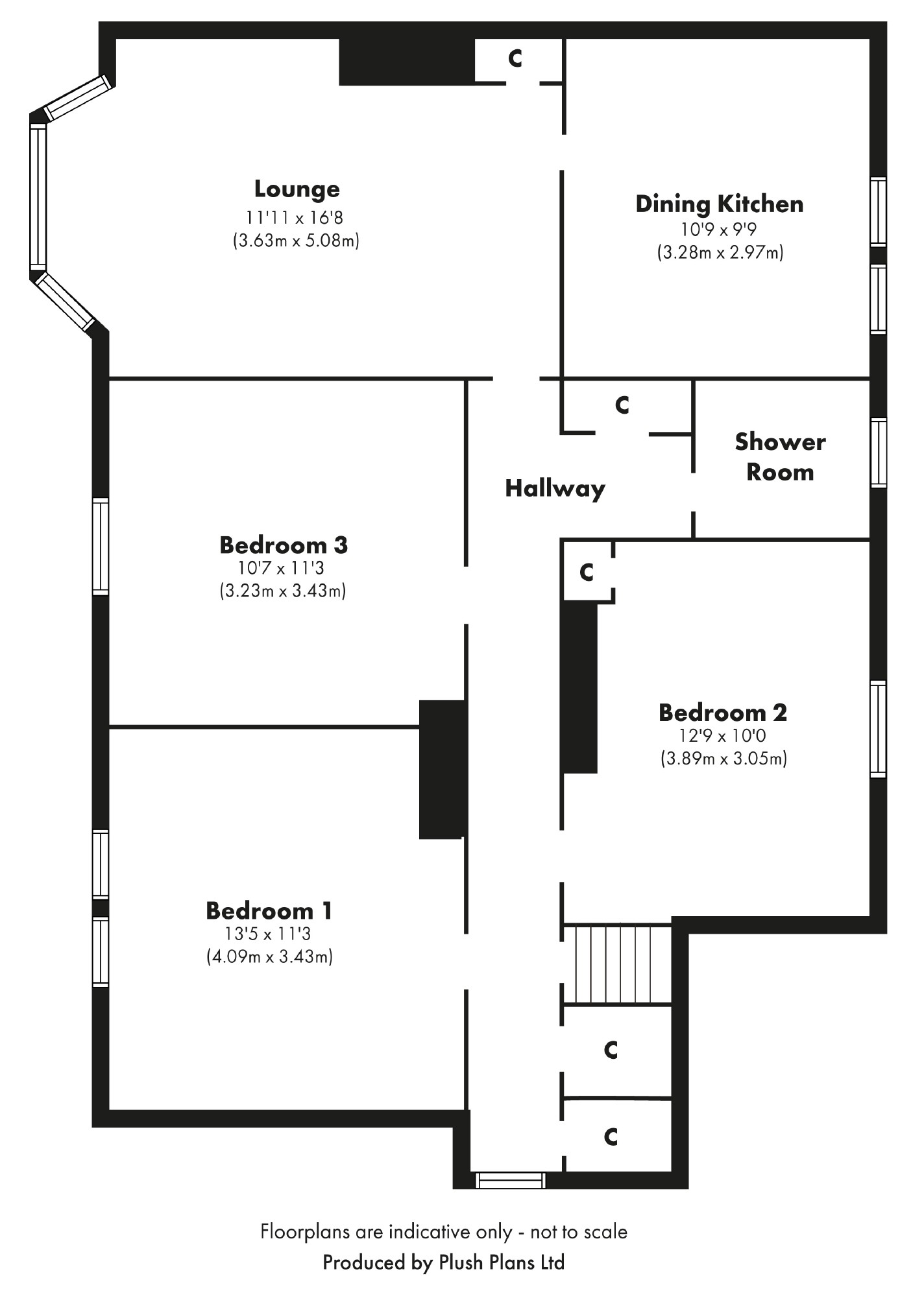3 Bedrooms Flat for sale in Tower Drive, Gourock PA19