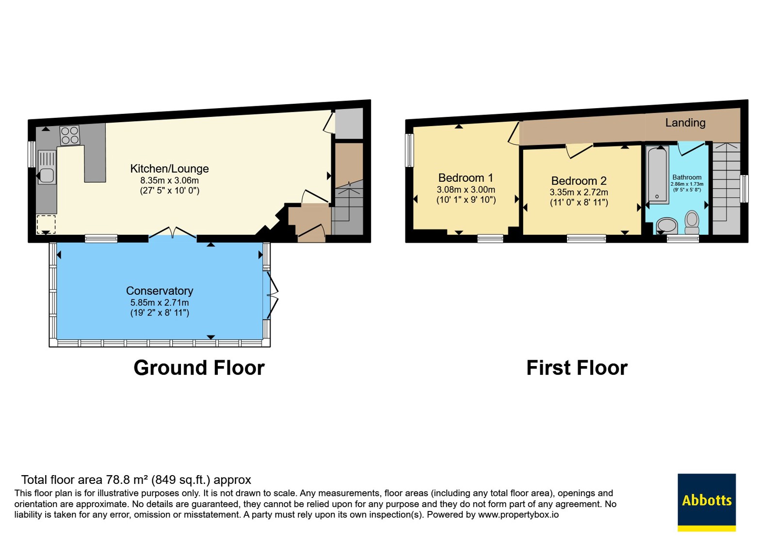 Mill Cottage The Old Mill,, Hempton Road, Norfolk floorplan