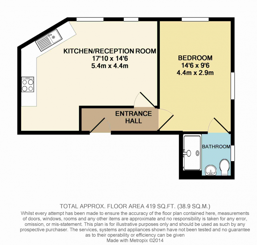 1 Bedrooms Flat to rent in Palace View, High Street, Watford WD17