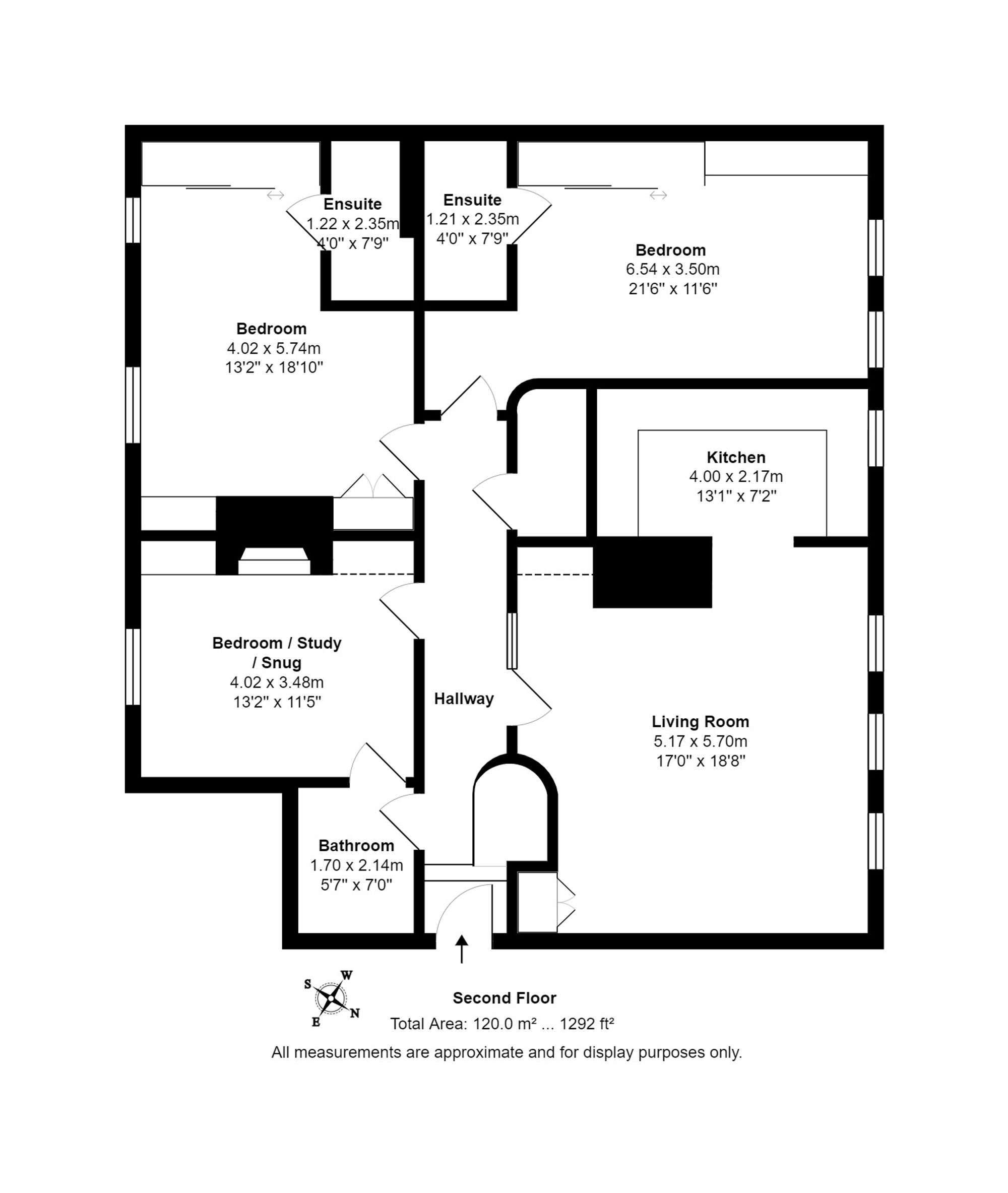 Crescent Road, Harrogate HG1, 3 bedroom flat for sale 60924266