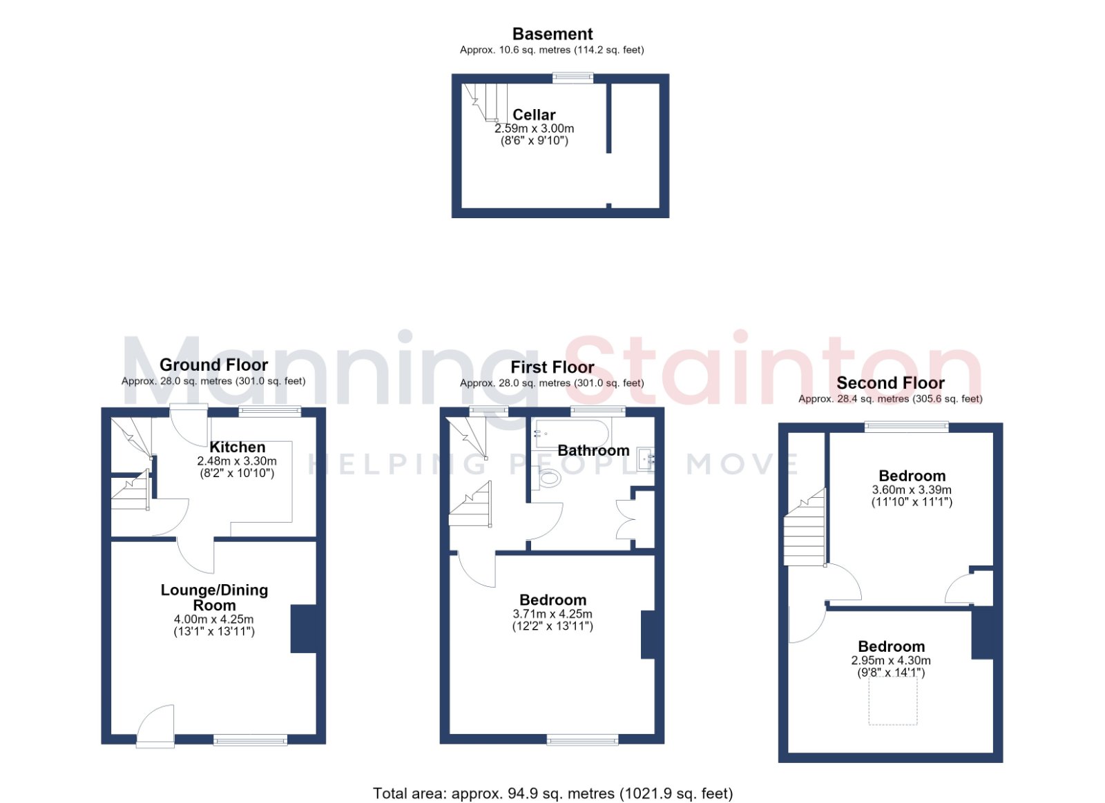 Rose Avenue, Leeds floorplan