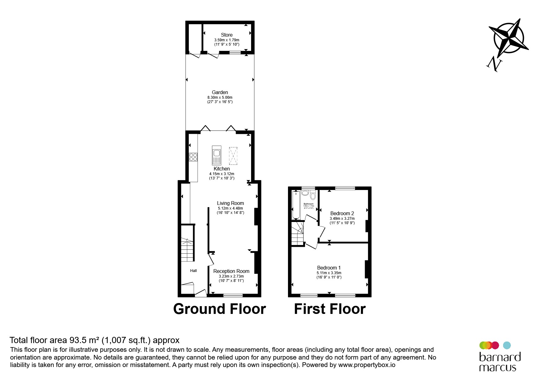 13, Love Lane, Morden floorplan