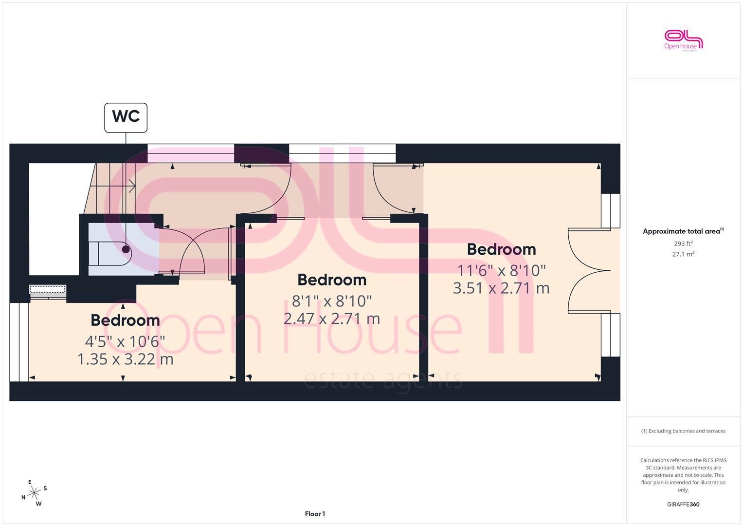 1 Aquarius Close, 2, Keymer Avenue, Peacehaven floorplan