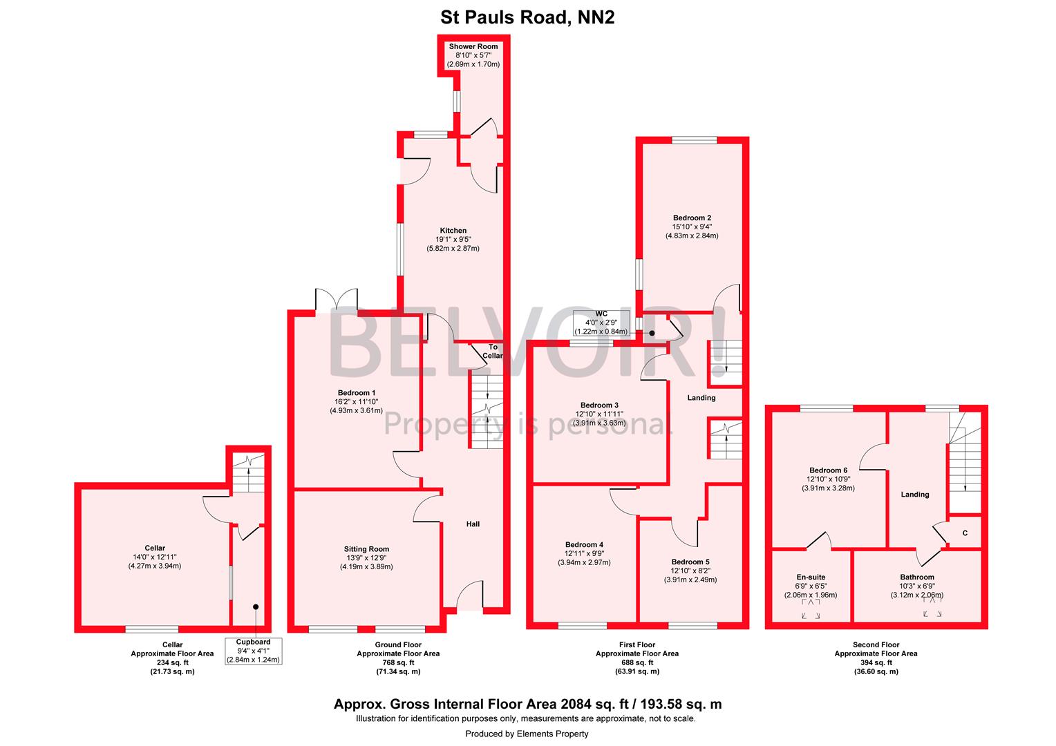 St. Pauls Road, Semilong NN2 floorplan