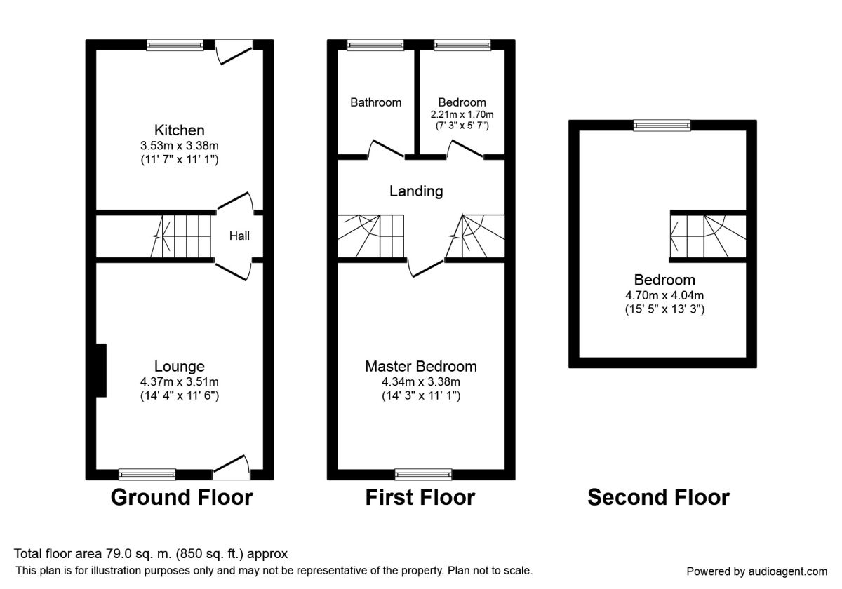 3 Bedrooms  to rent in School Street, Great Houghton, Barnsley S72