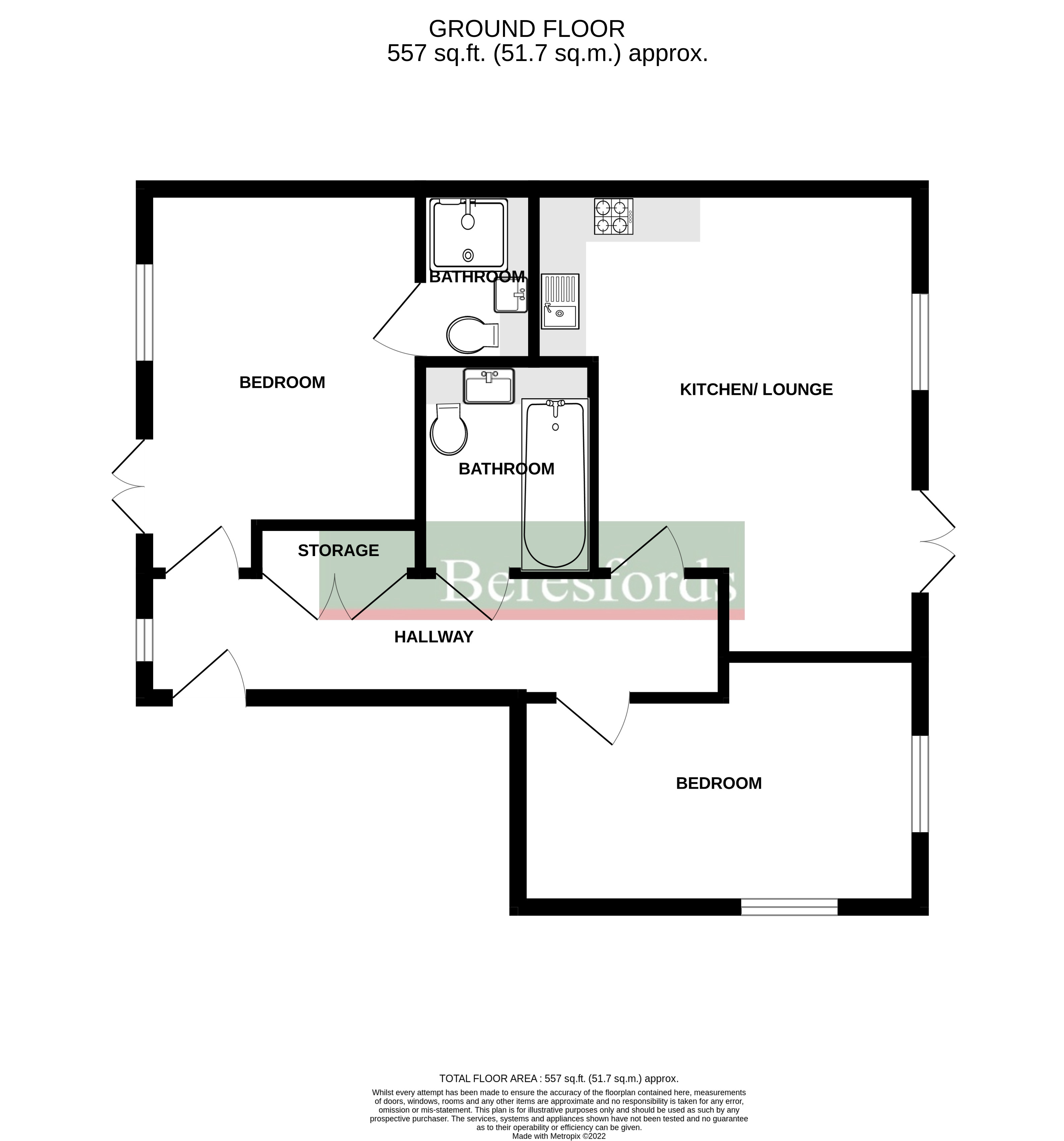 140, Chelwater, Chelmsford floorplan