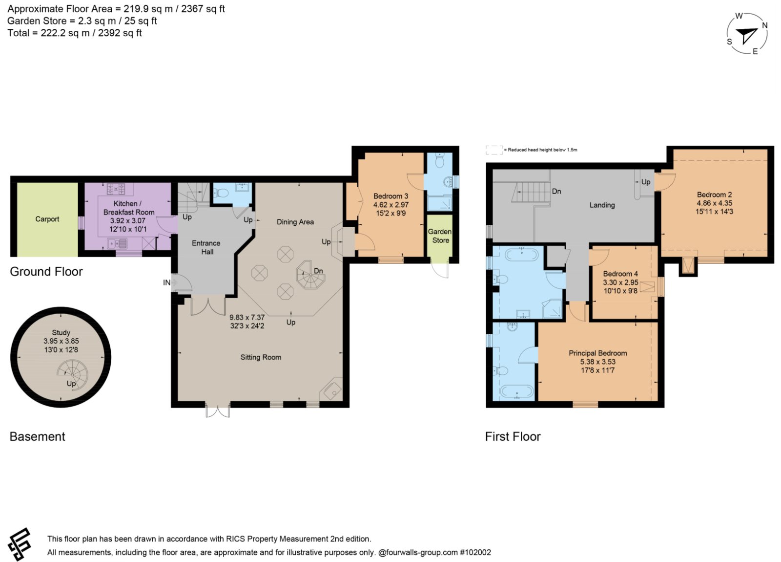 Grove Barn, 2, St. Marys Court, Kensworth floorplan