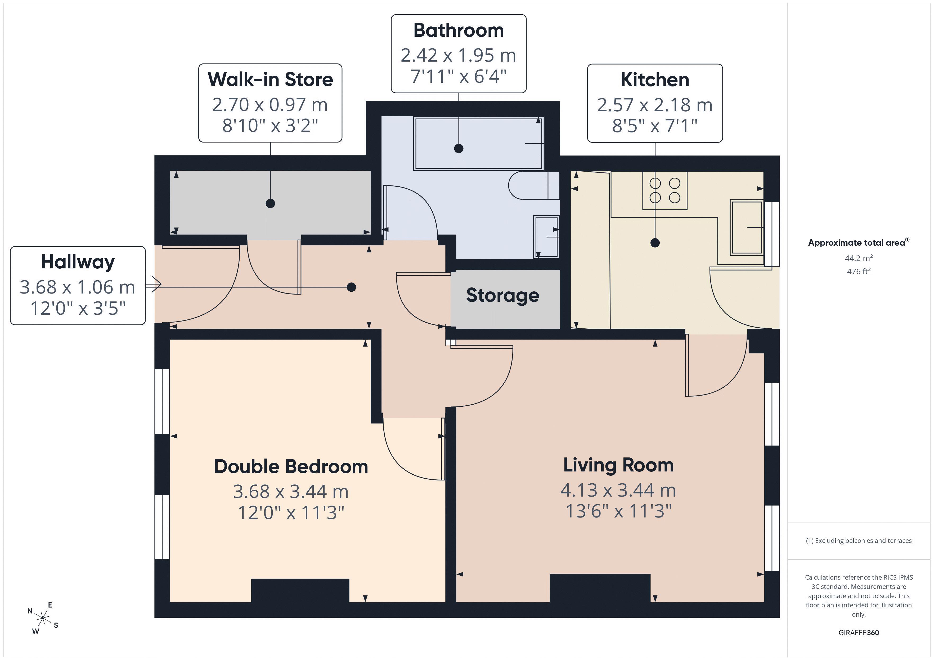 9, The Grove, Caterham floorplan