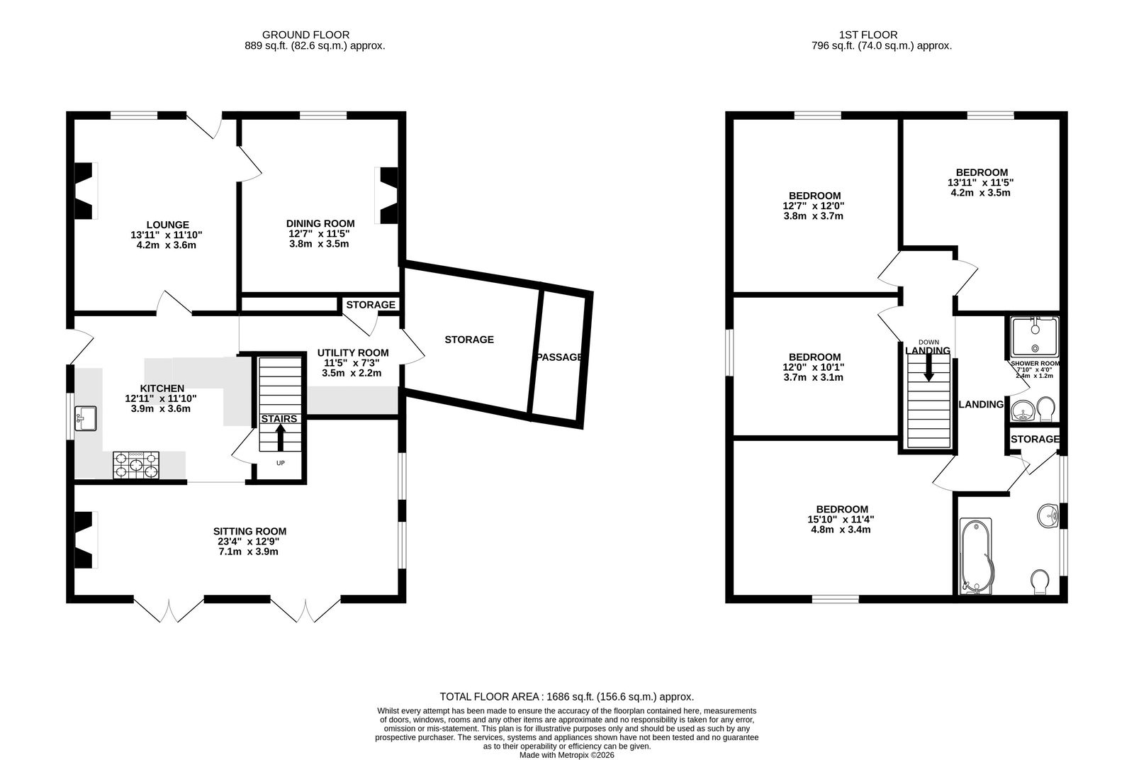 4, Stanhope Street, Ilkeston floorplan