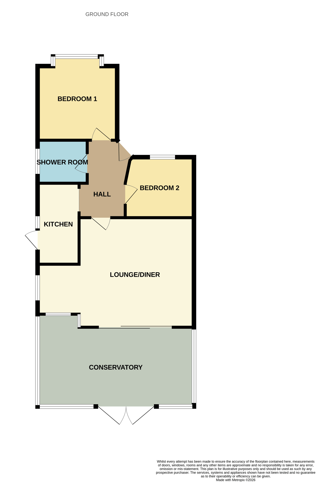 8, Abbotts Close, Leigh-on-Sea floorplan