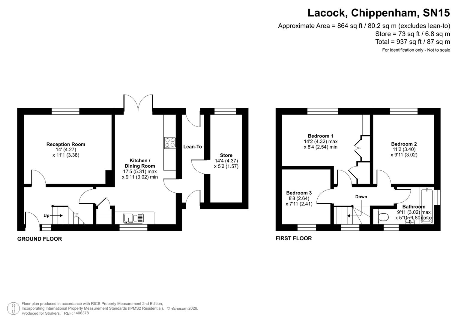 2, Corsham Road, Chippenham floorplan