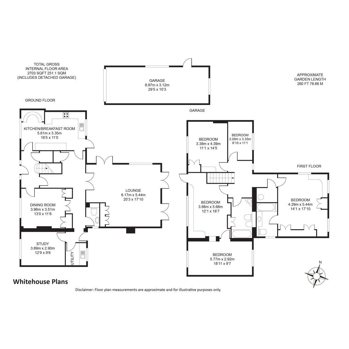The White House, Bakeham Lane, Egham floorplan