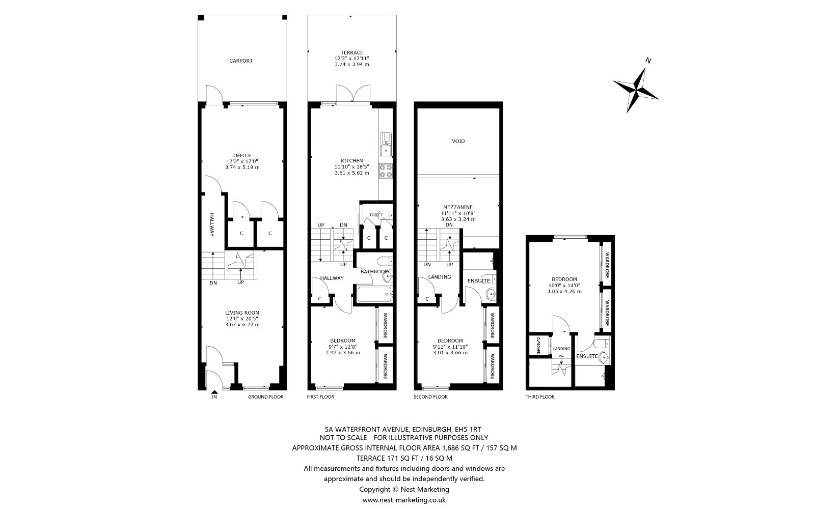 5A, Waterfront Avenue, Edinburgh floorplan
