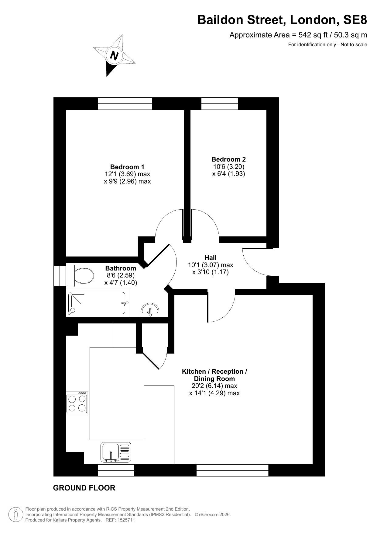 25 Baildon Street, London, Greater London floorplan