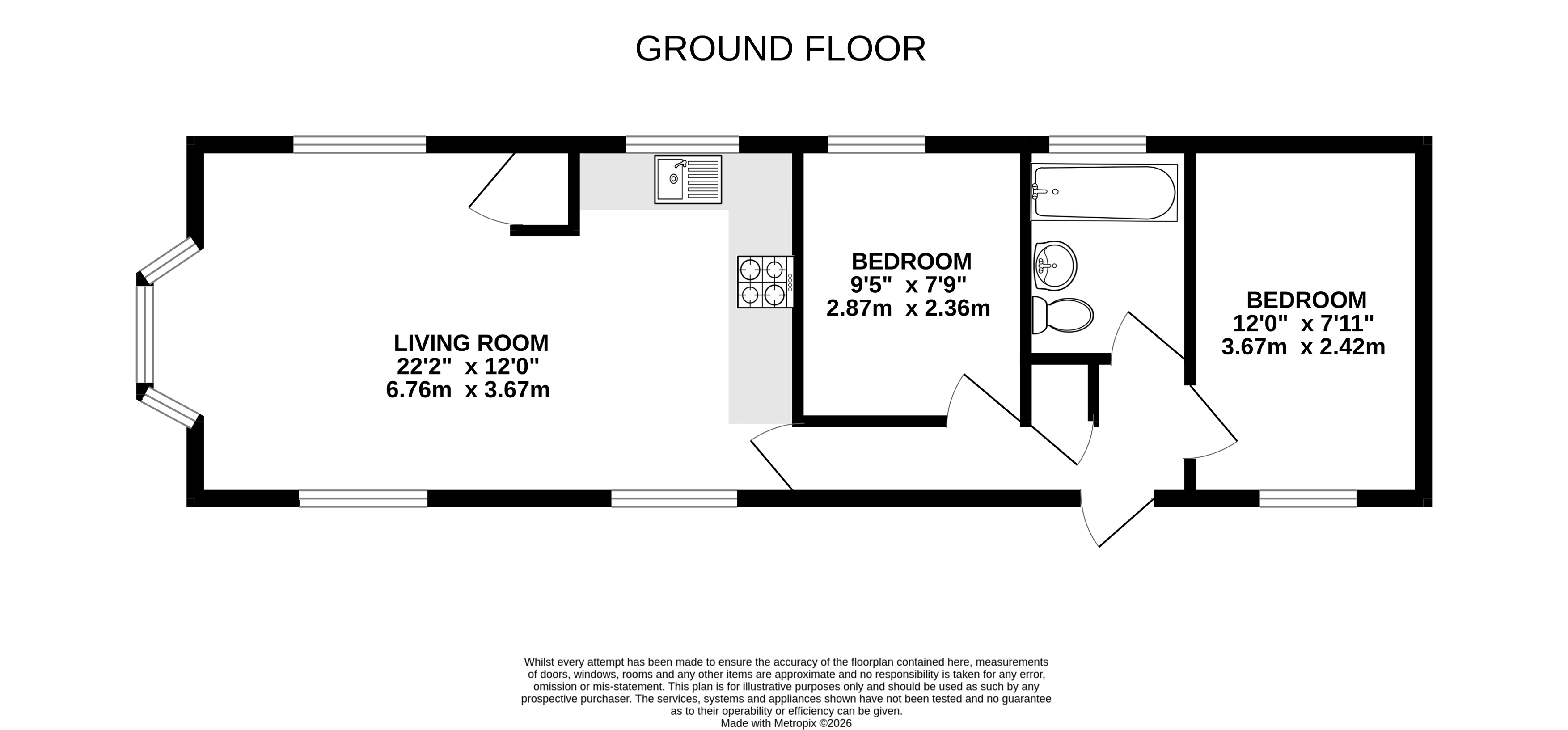 3, Vine Close, Mytchett floorplan