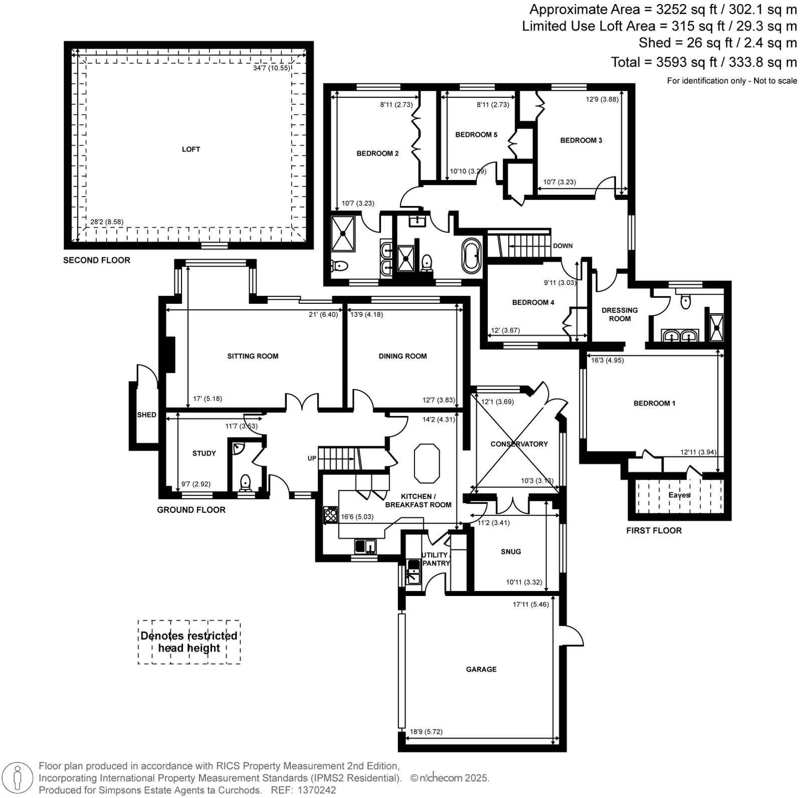 40, Fairlawn Park, Woking floorplan