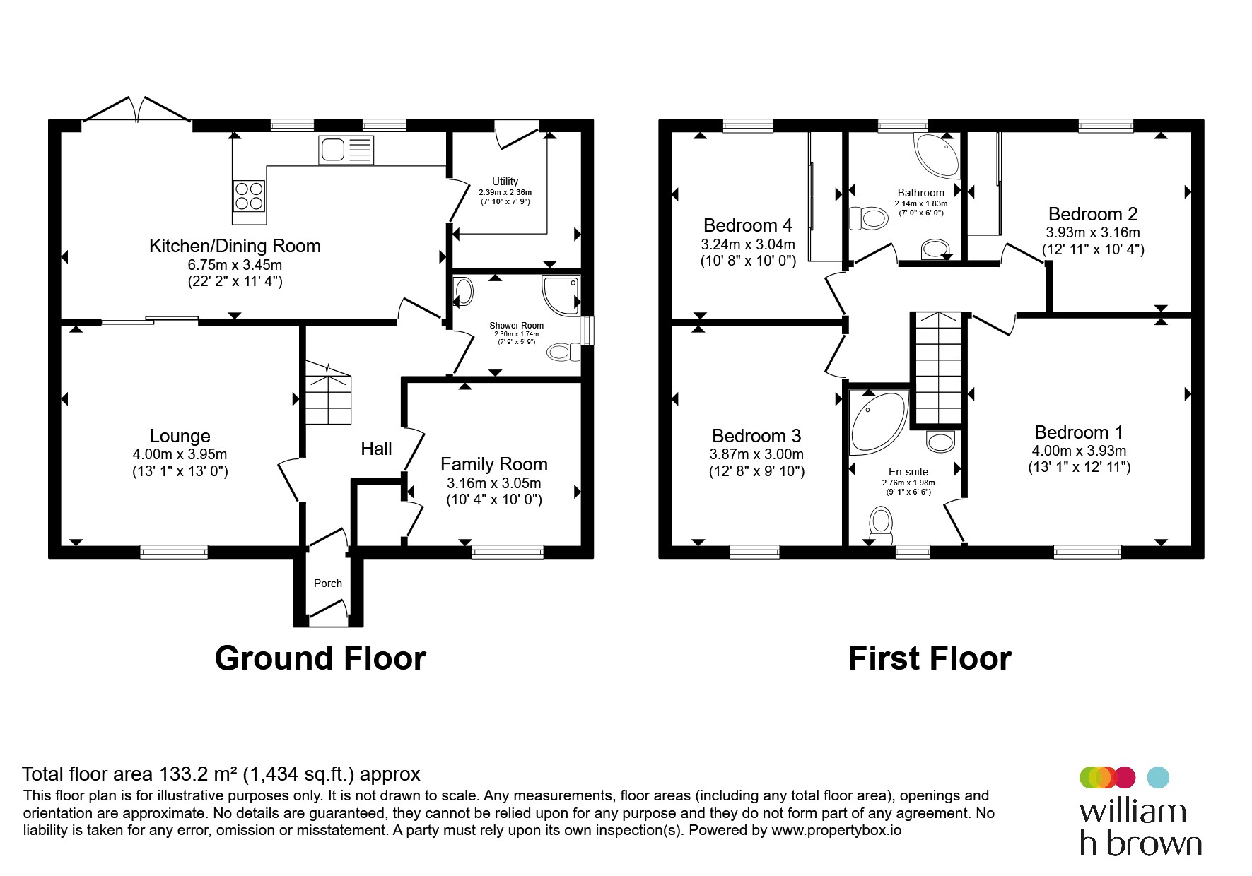 65, Acaster Drive, Leeds floorplan