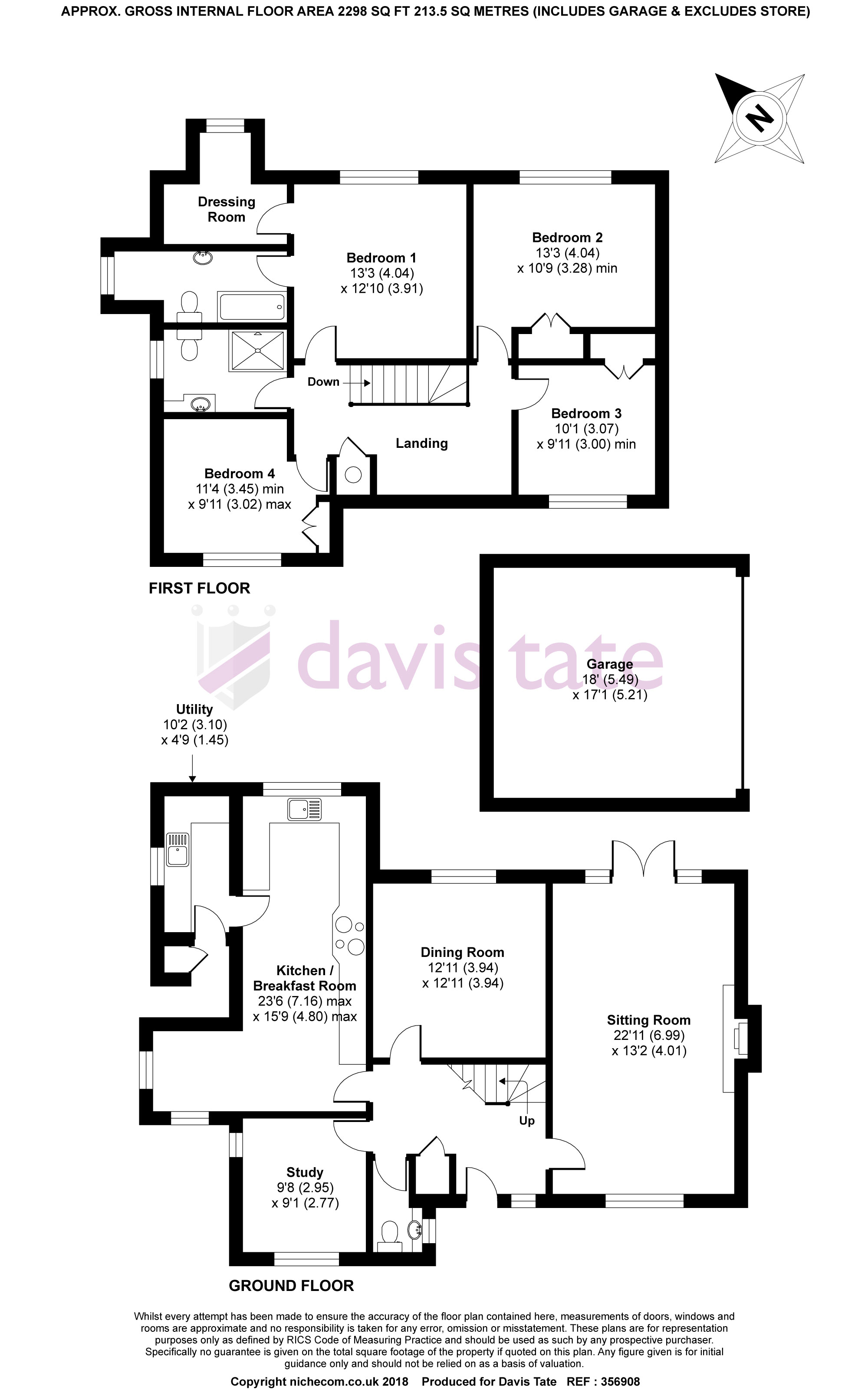 4 Bedrooms Detached house for sale in Old Lane, Ashford Hill RG19