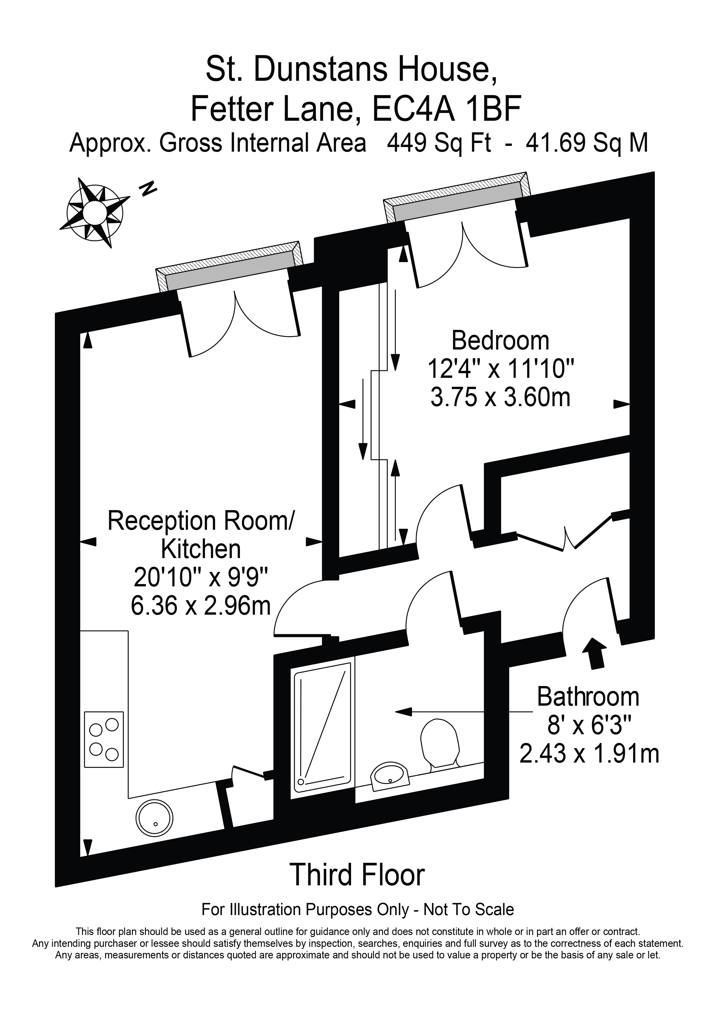 Fetter lane , london  floorplan