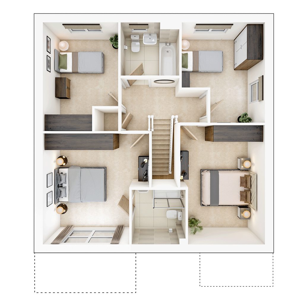 The Montagu - Plot 379, Swinnow Park, Racecourse Approach, Wetherby floorplan