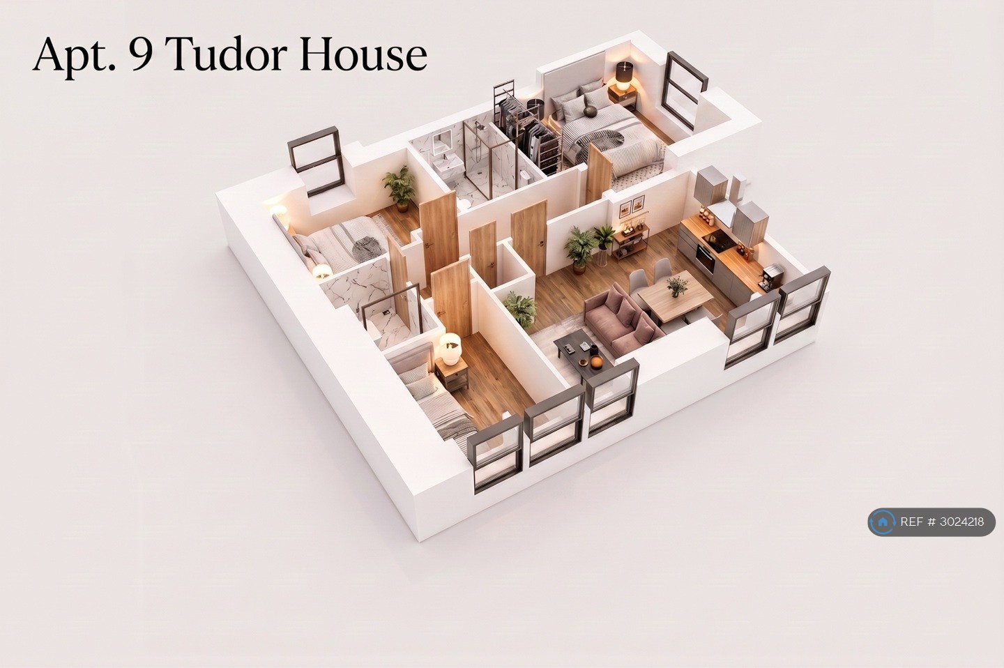 Apartment, Tudor House Bradford Road, Brighouse floorplan