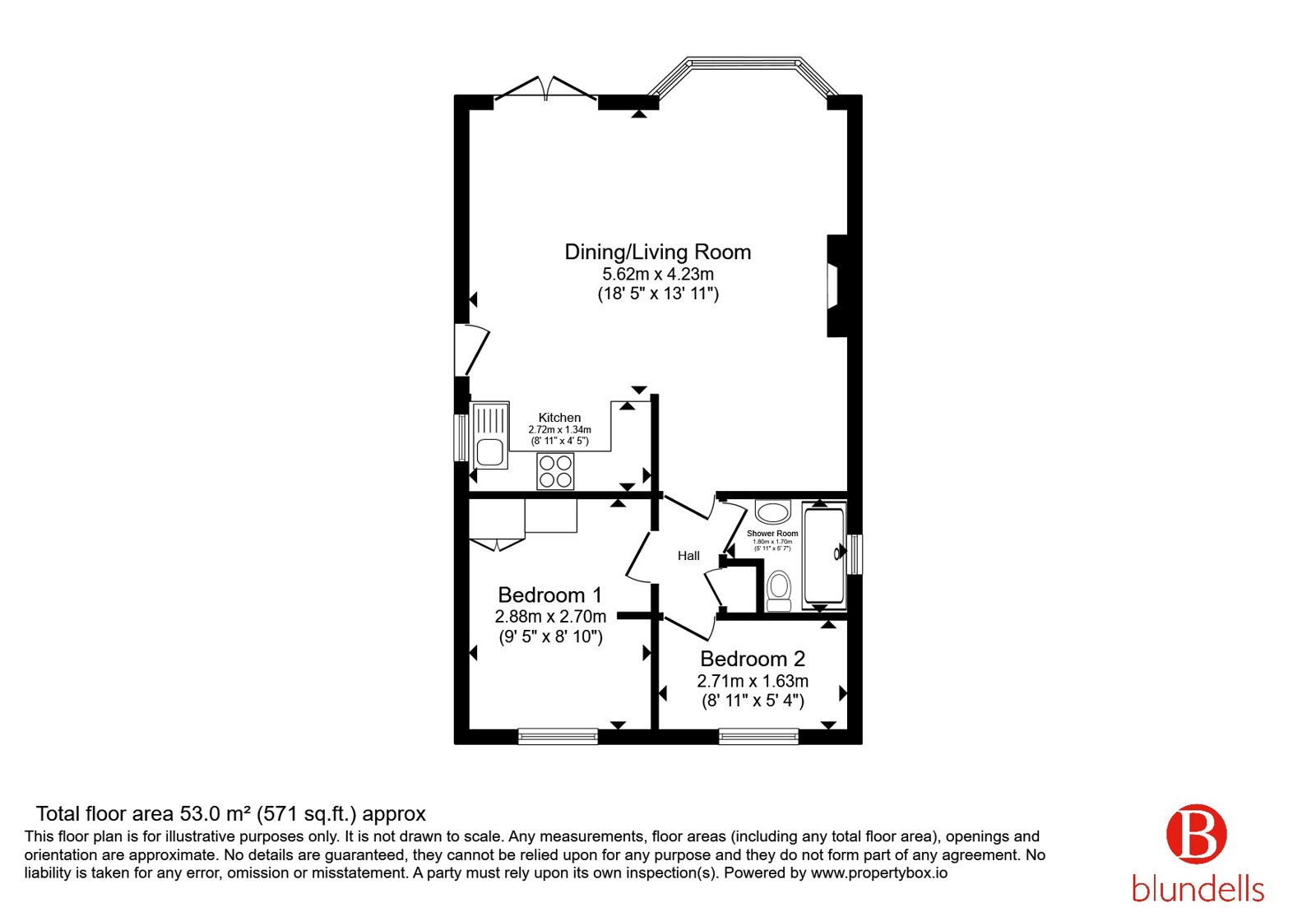 6, Riverdale Park, Staveley floorplan