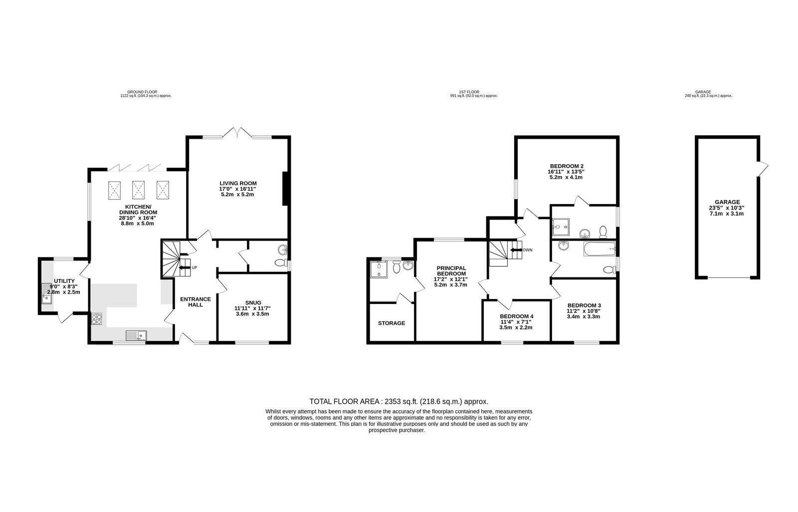 Casey House, 33A High Street, Ingatestone floorplan