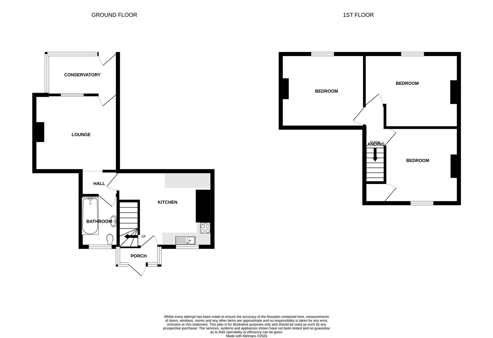 346, High Road, Wisbech floorplan