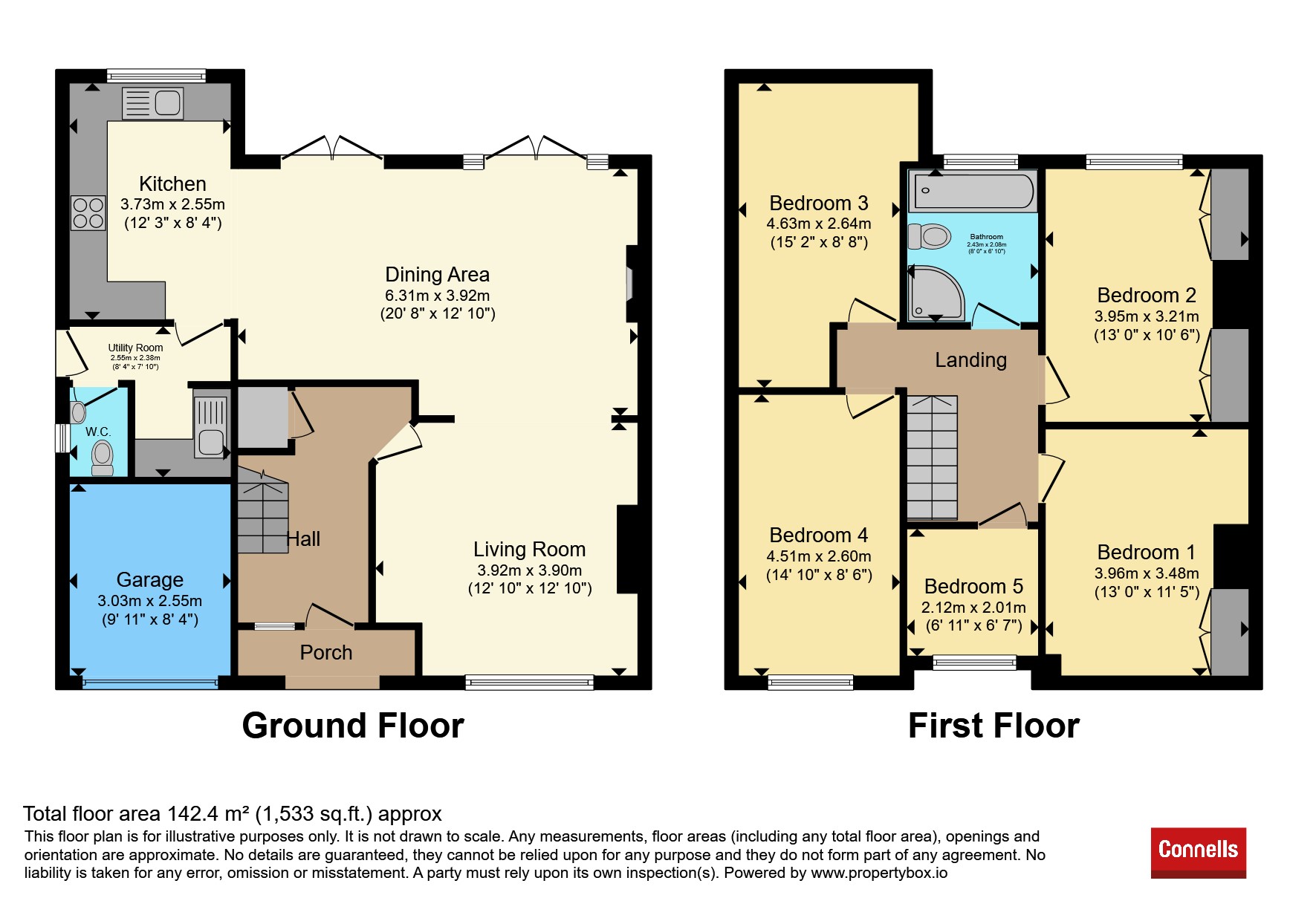 Casita, Brookhill Road, Crawley floorplan