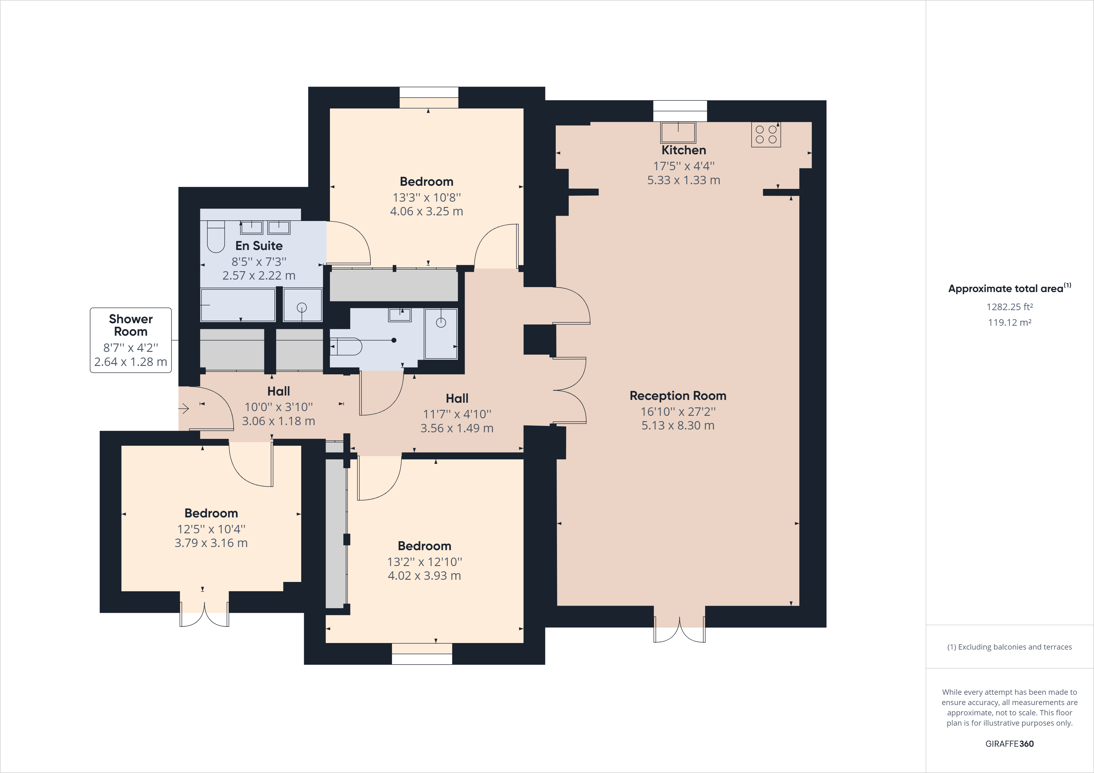 Flat 1,, Eldon Lodge, Reading floorplan