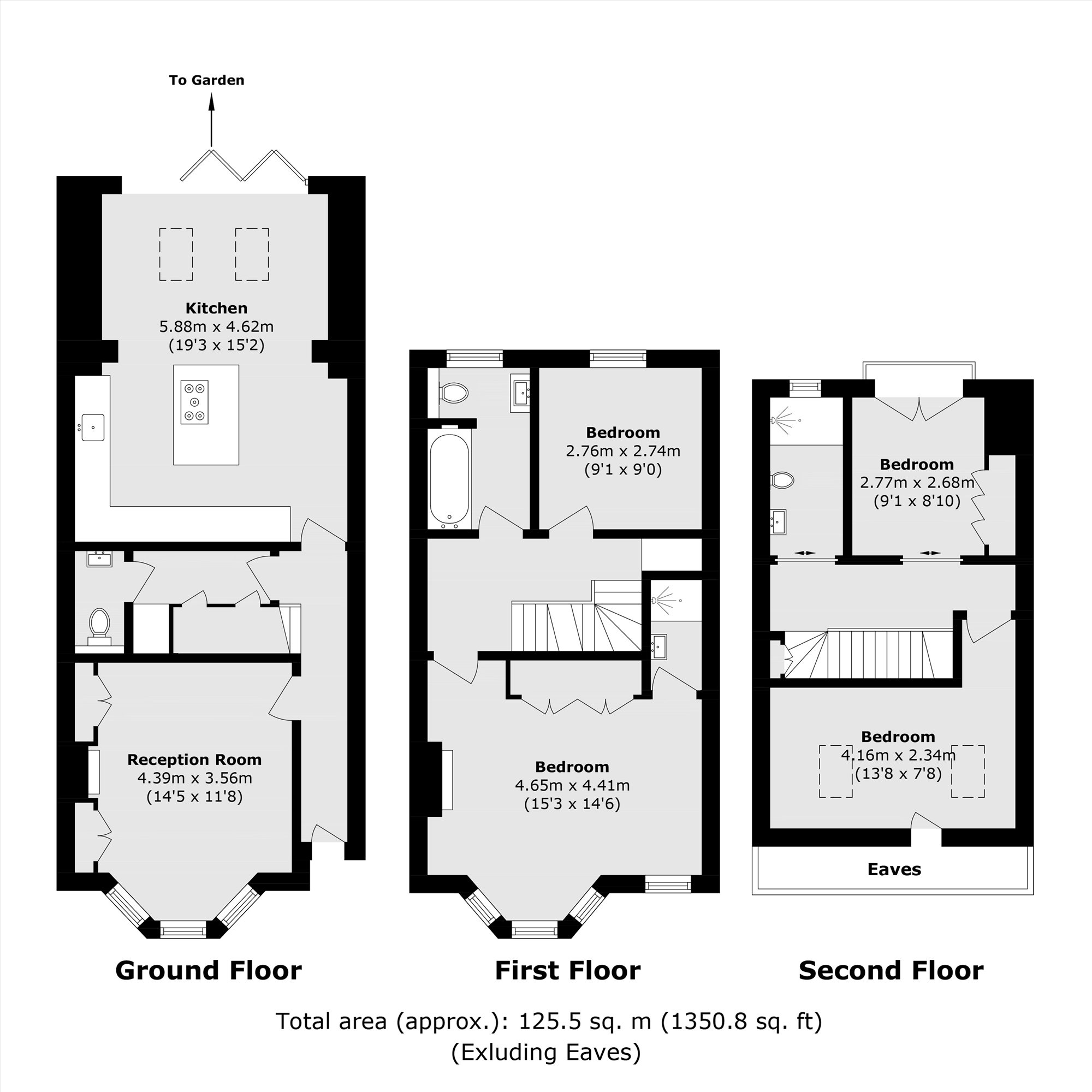68, Corsehill Street, London floorplan