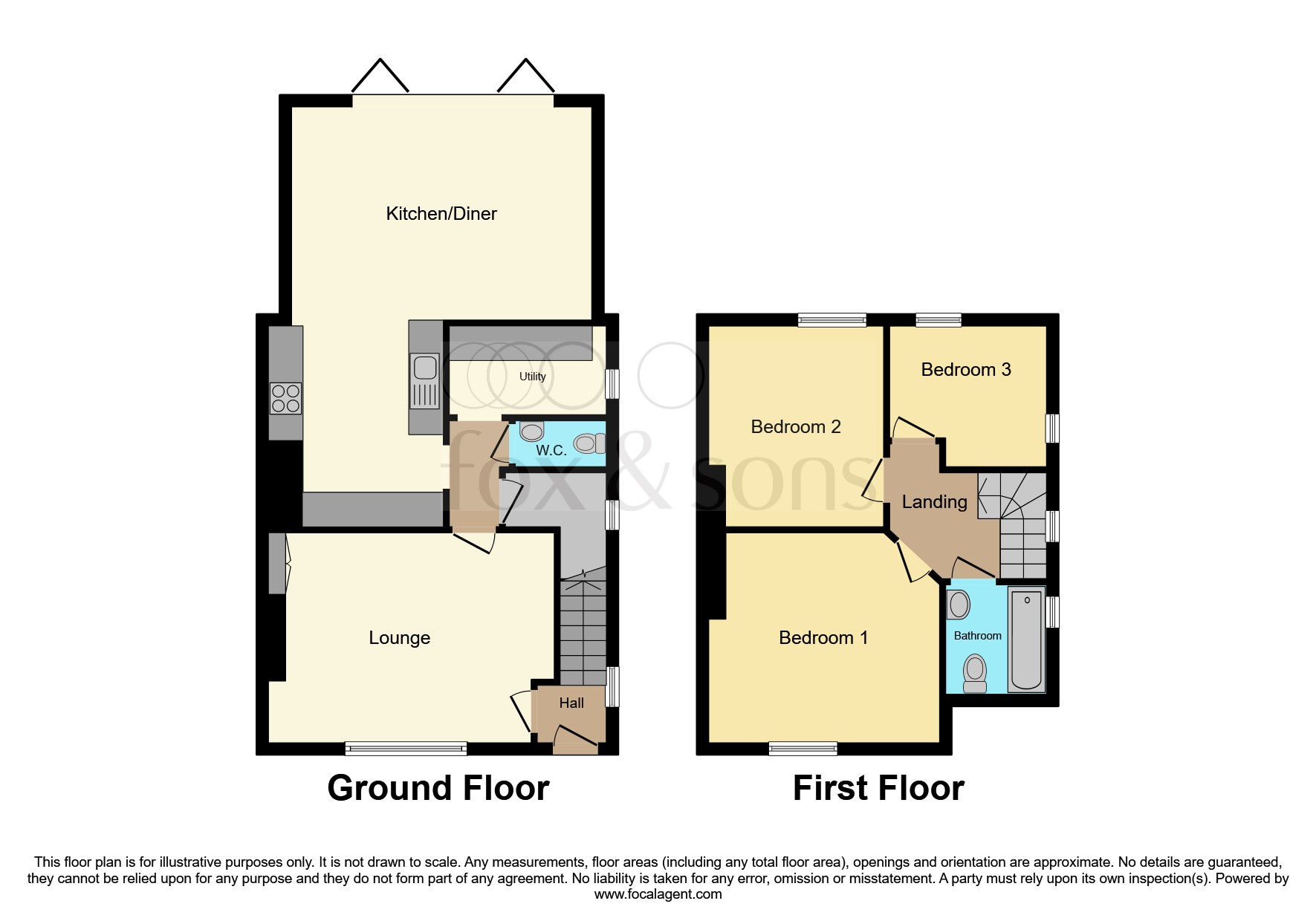 11, Earls Road, Fareham floorplan