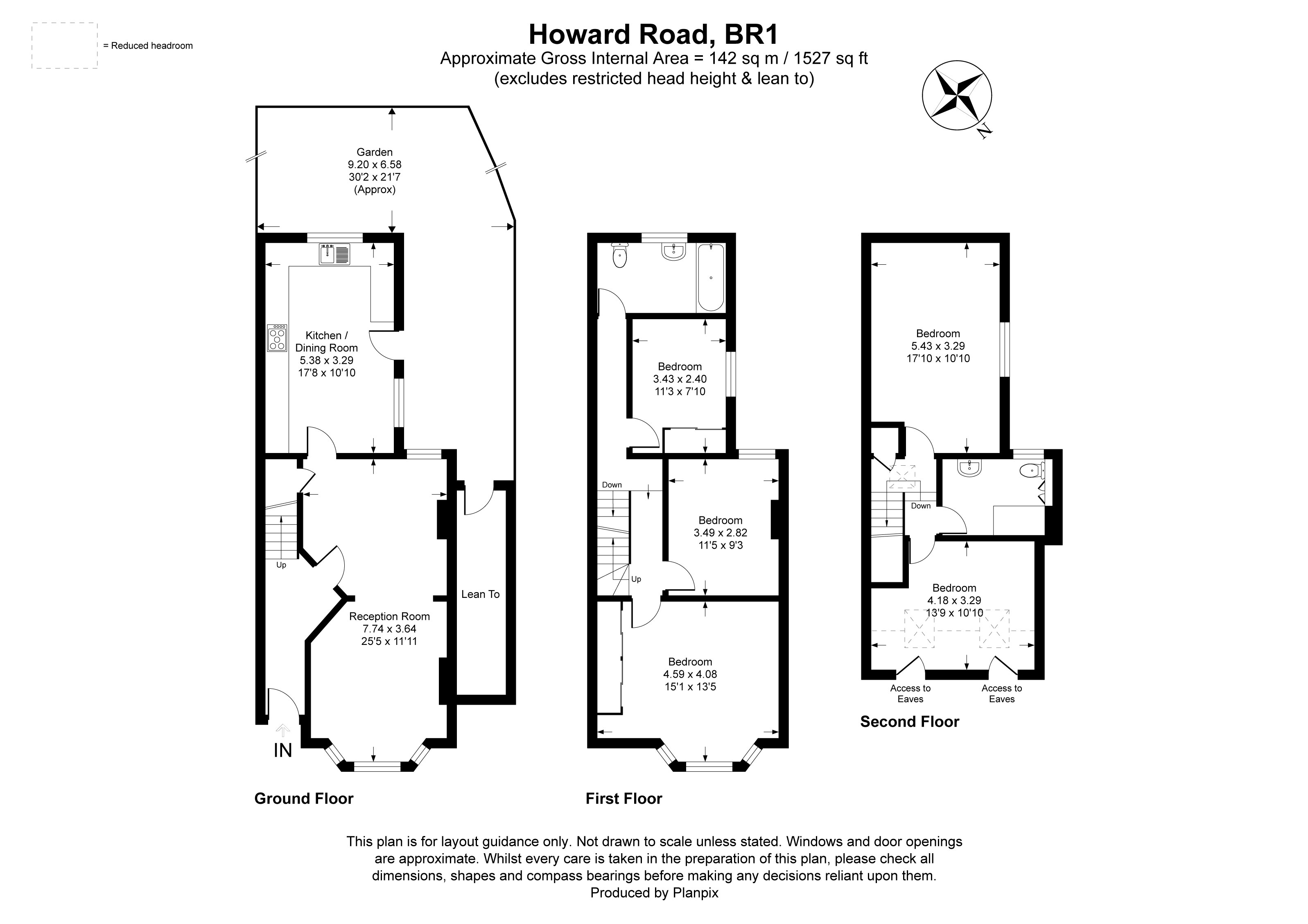 Howard Road, Bromley BR1, 5 bedroom end terrace house for sale