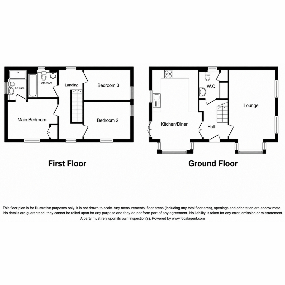 3, Clement Dalley Drive, Kidderminster floorplan