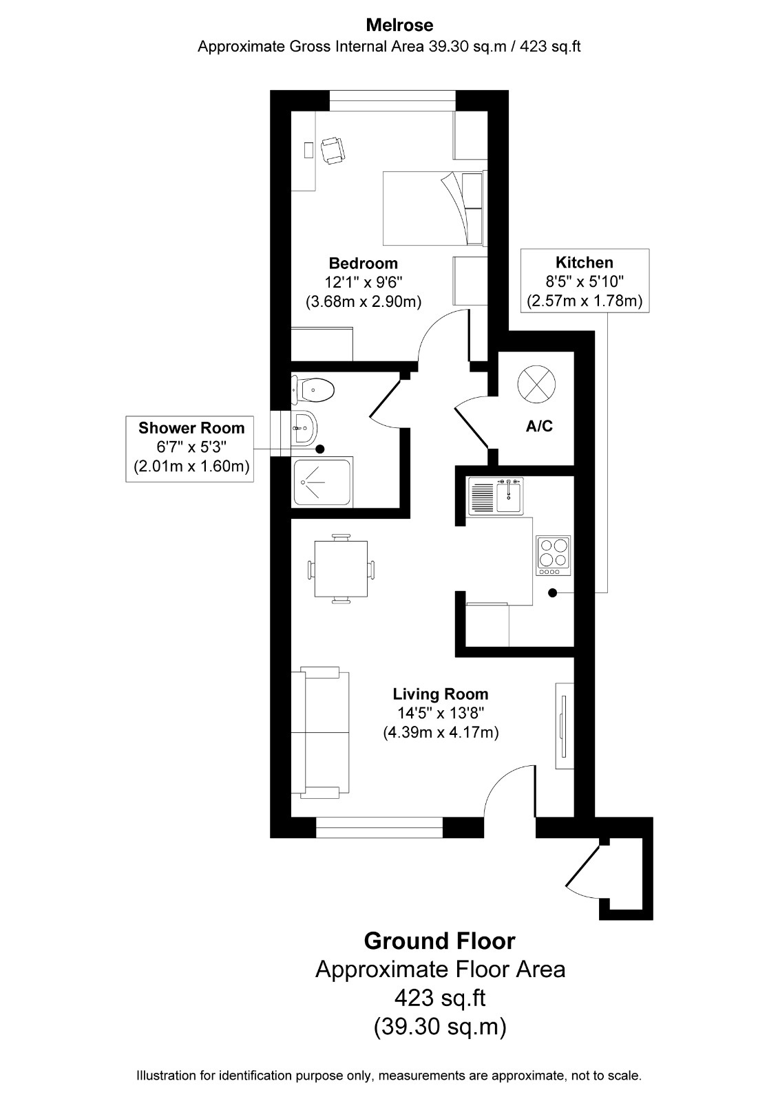 17, Melrose Place, Hertfordshire floorplan