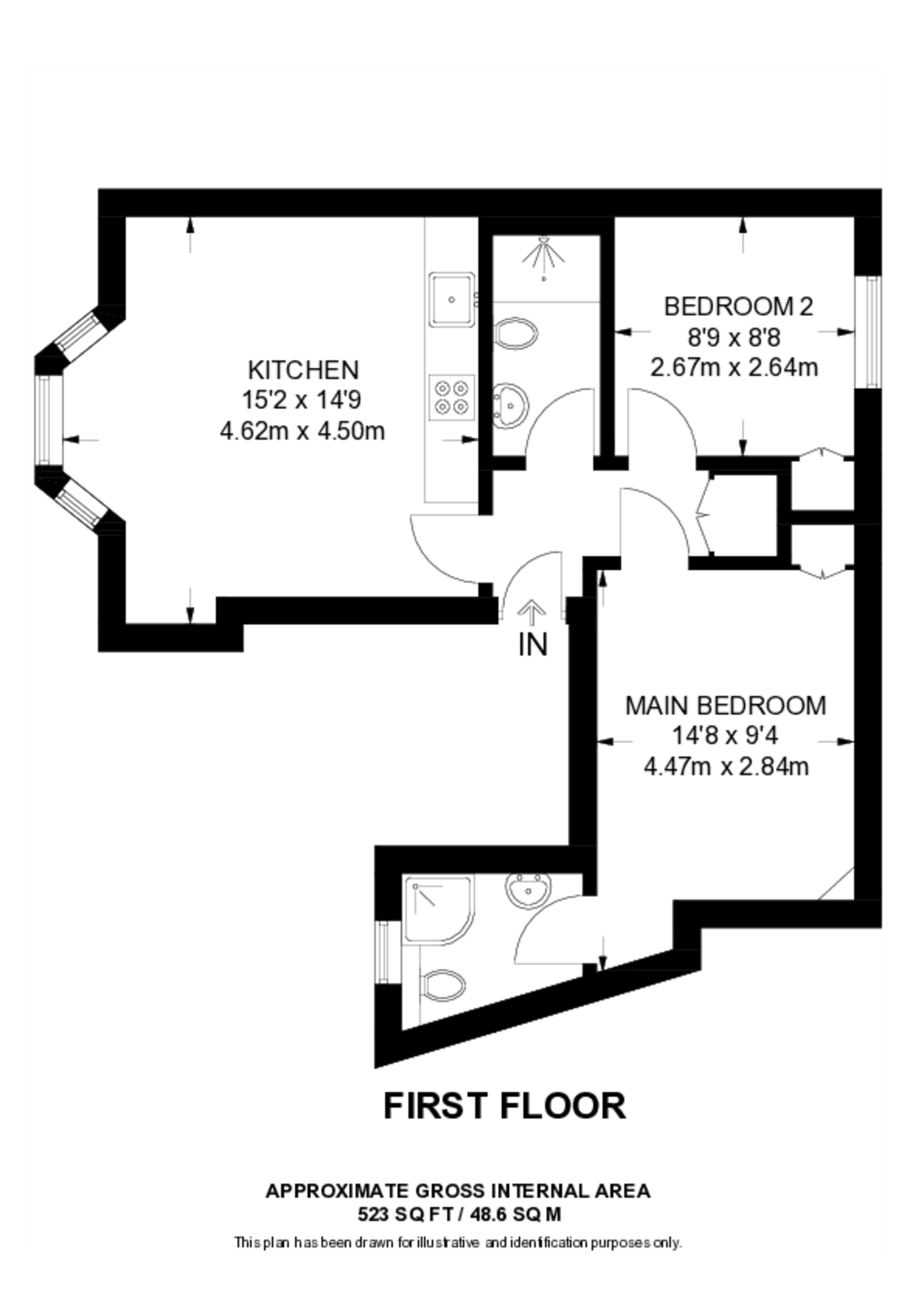 Larkfield Road, Richmond floorplan