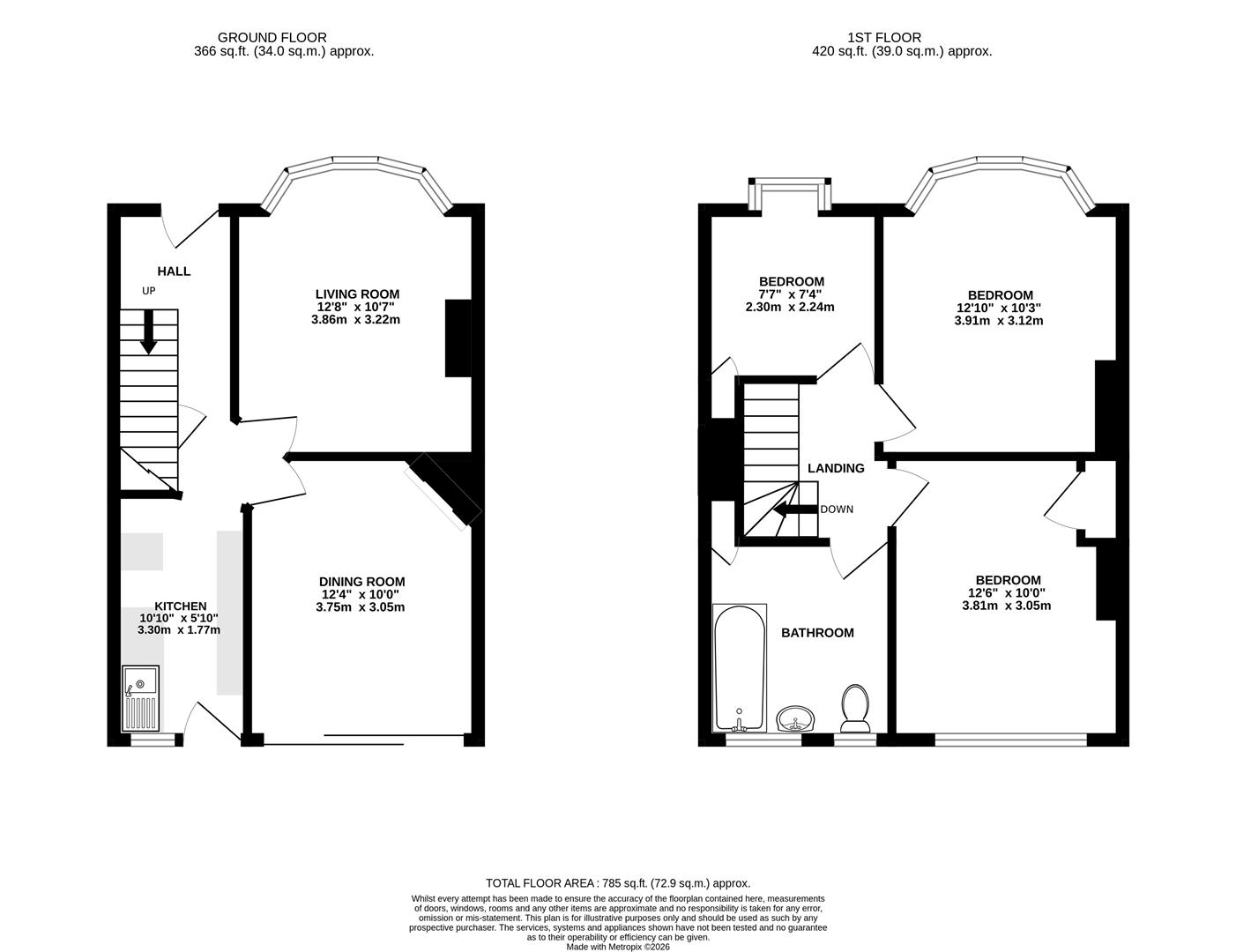 4, Old Manor Drive, Isleworth floorplan