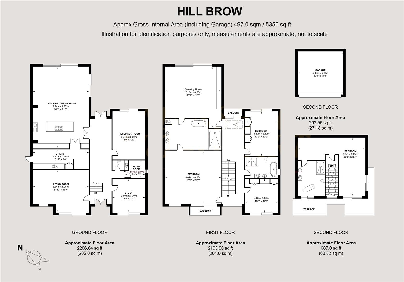 57, Hill Brow, Hove floorplan