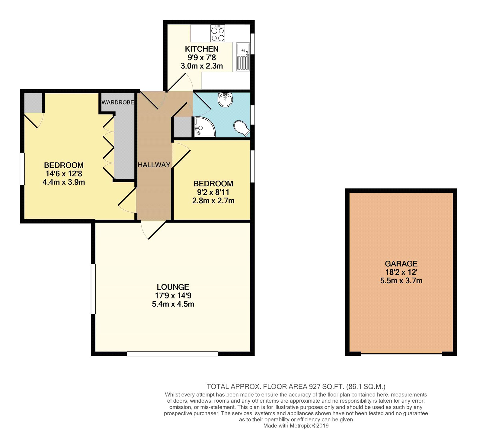 Flat 3,, Hague Bar House, High Peak floorplan