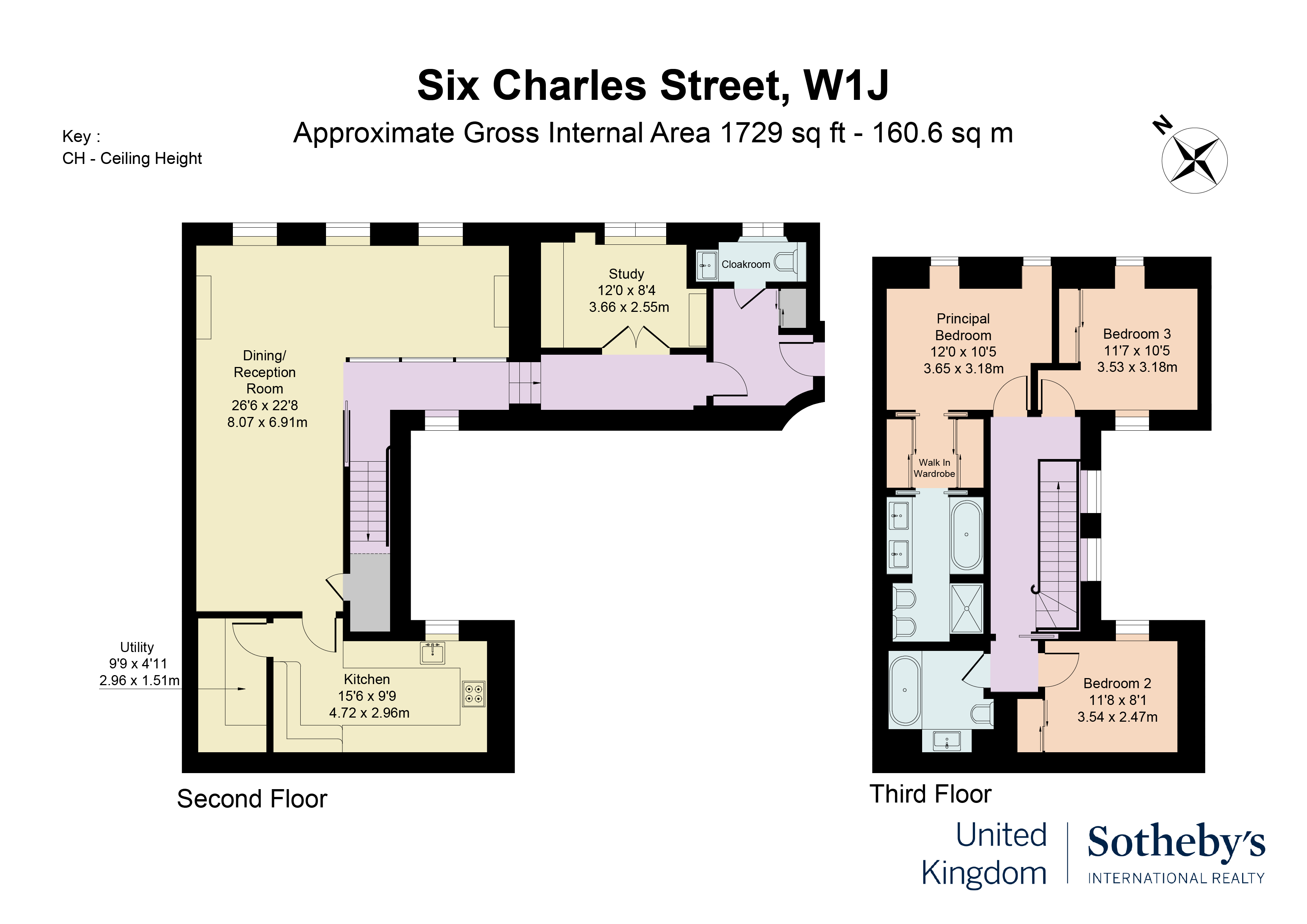 3, Charles Street, Mayfair floorplan