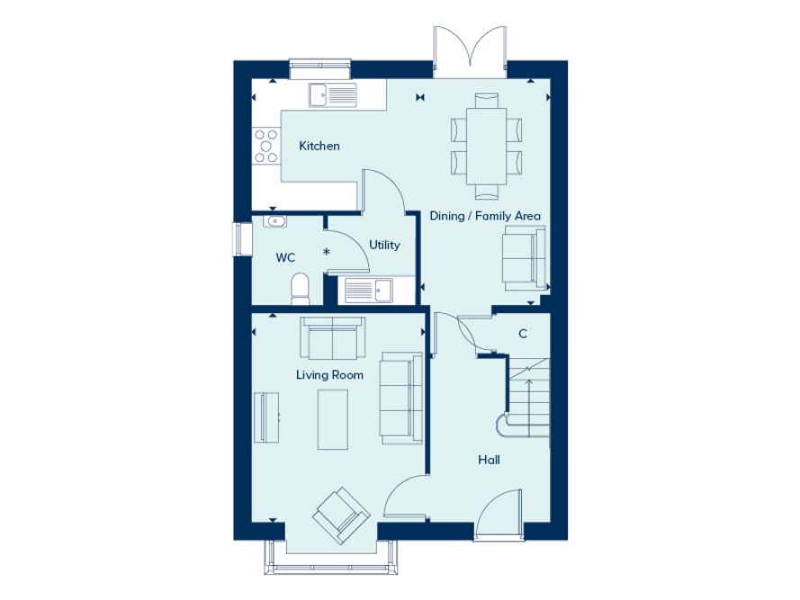187, Heart Of England Way, Nuneaton floorplan