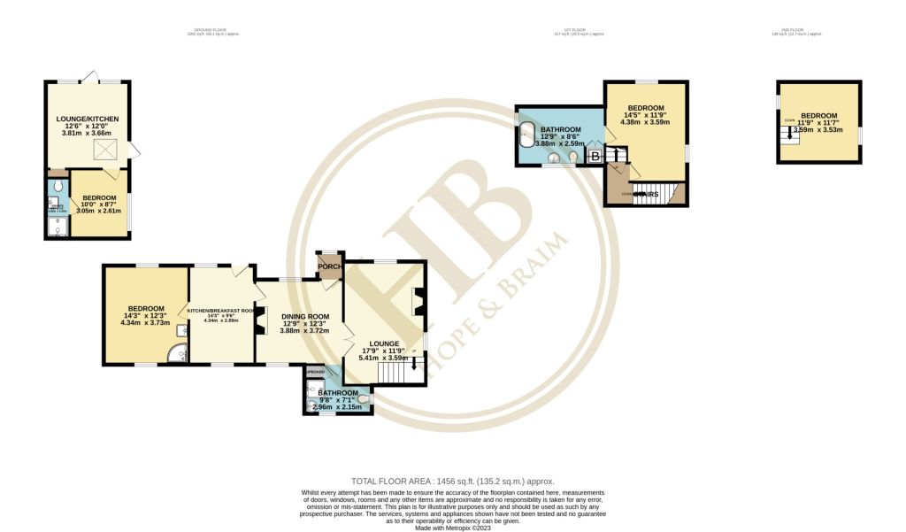 The Retreat, Whitby floorplan