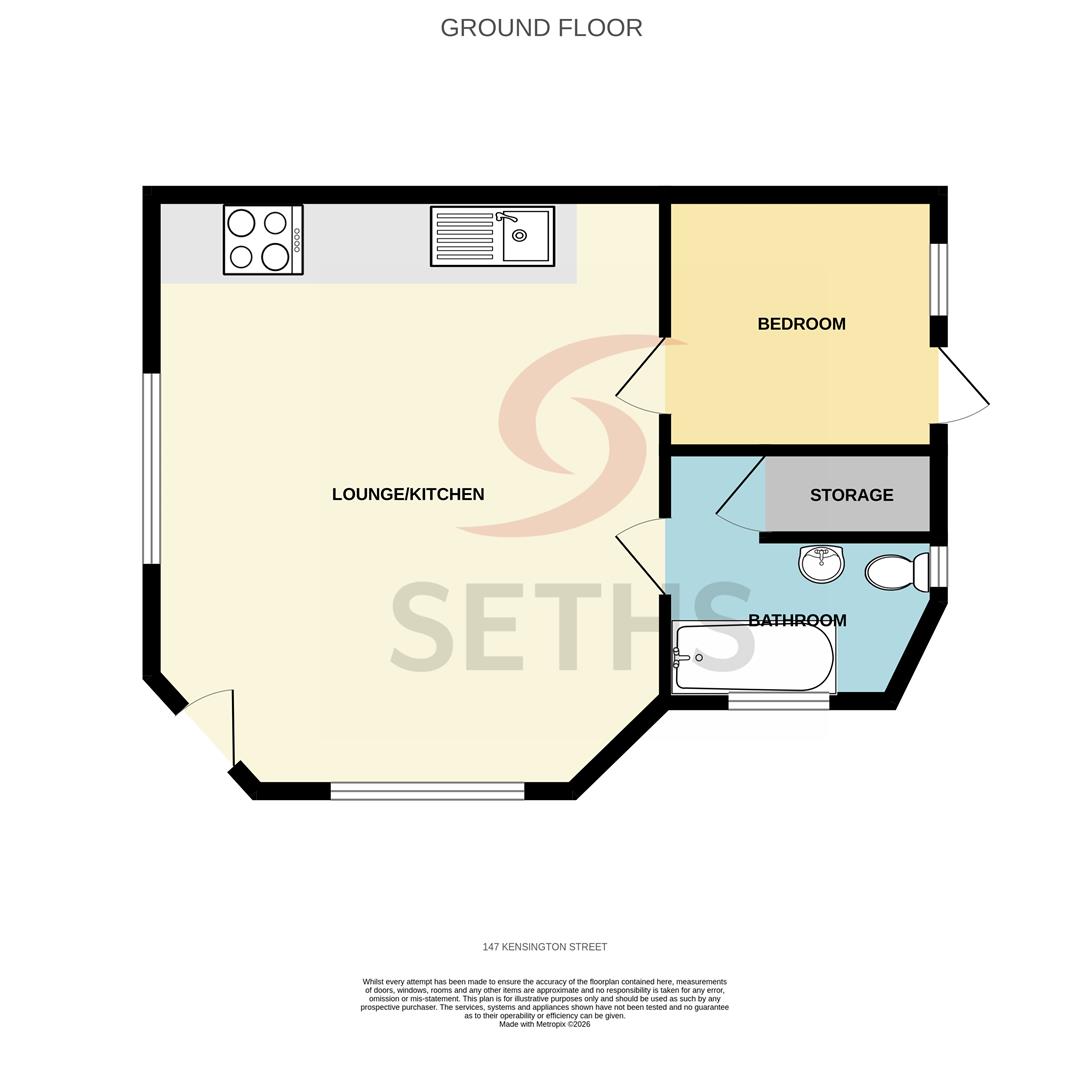 Kensington Street, Leicester floorplan