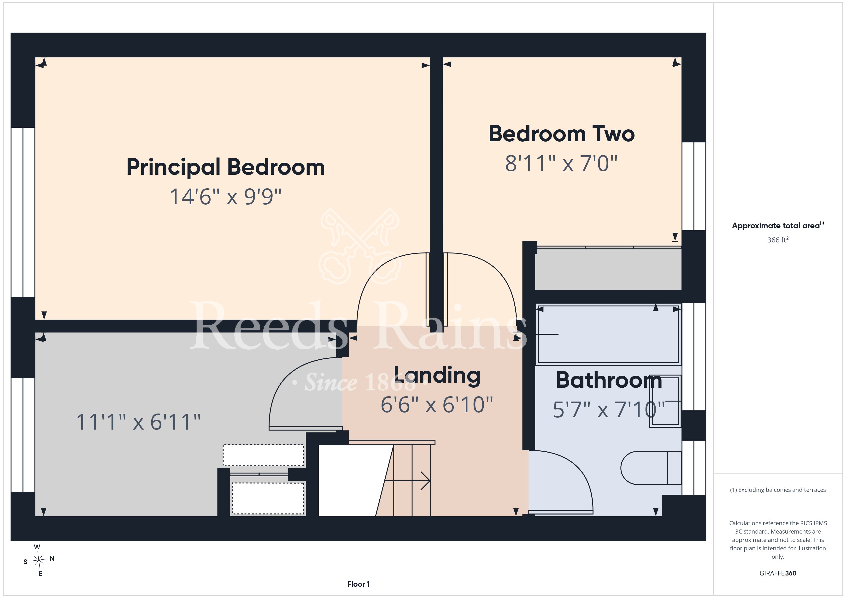 8, Plym Grove, East Yorkshire floorplan