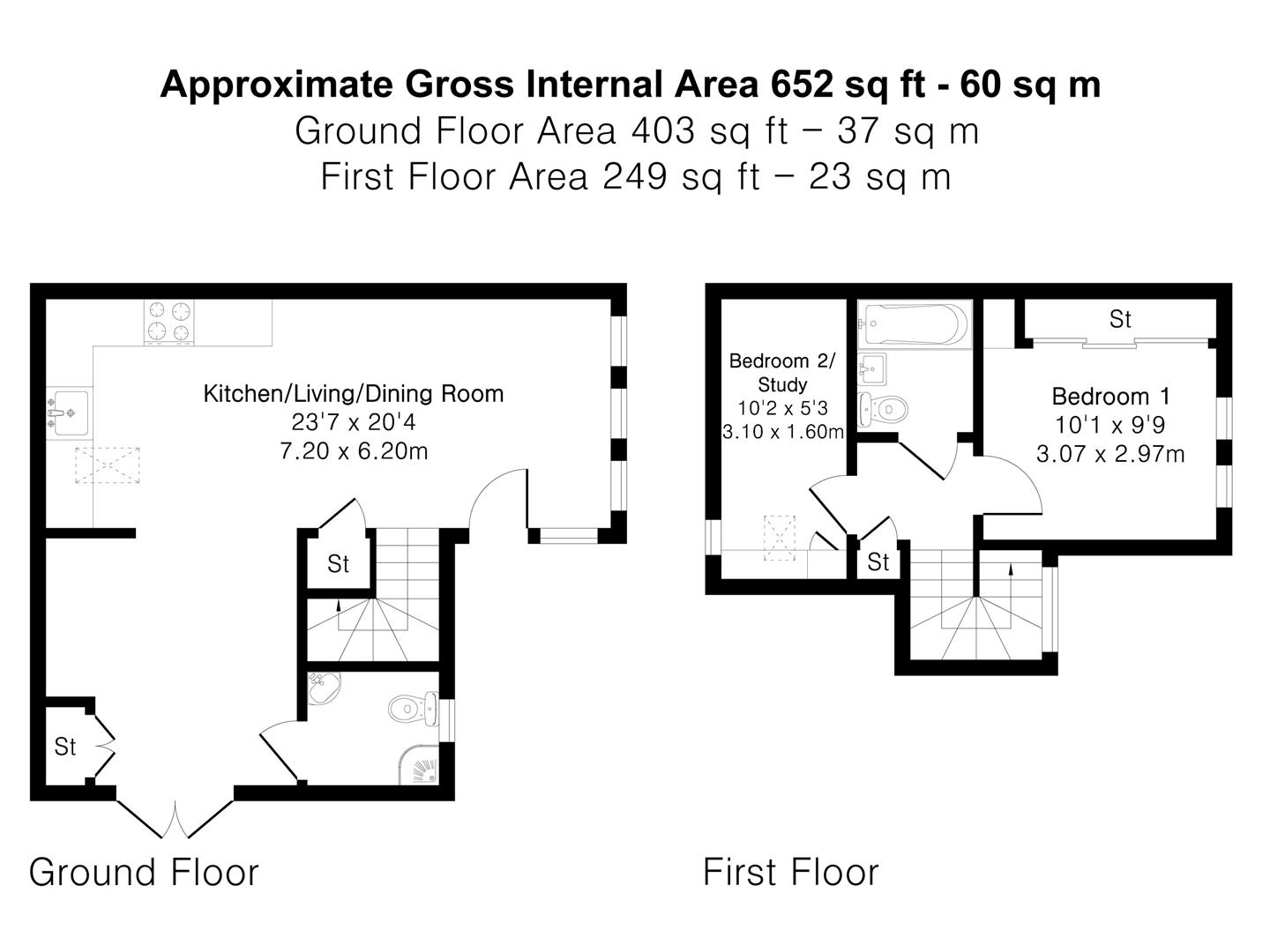 The Old Apple Store, 15a, Audley Road, Saffron Walden floorplan