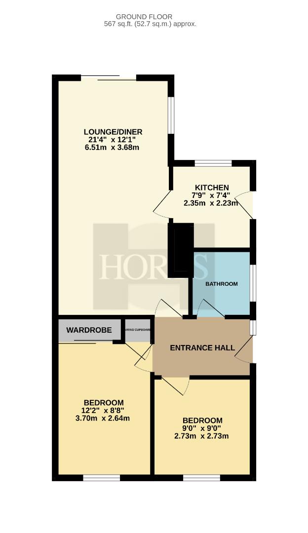 19, Swale Close, Northampton floorplan